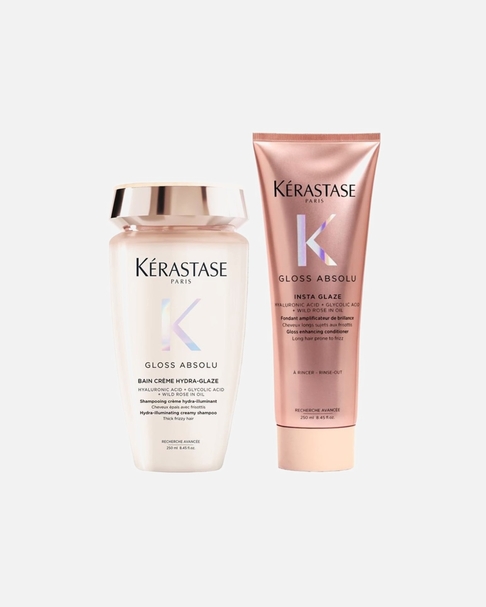 Haarpflegeset für Weiblich Kérastase Gloss Absolu CRÈME Duo (Bain / Fondant) 1 Stück