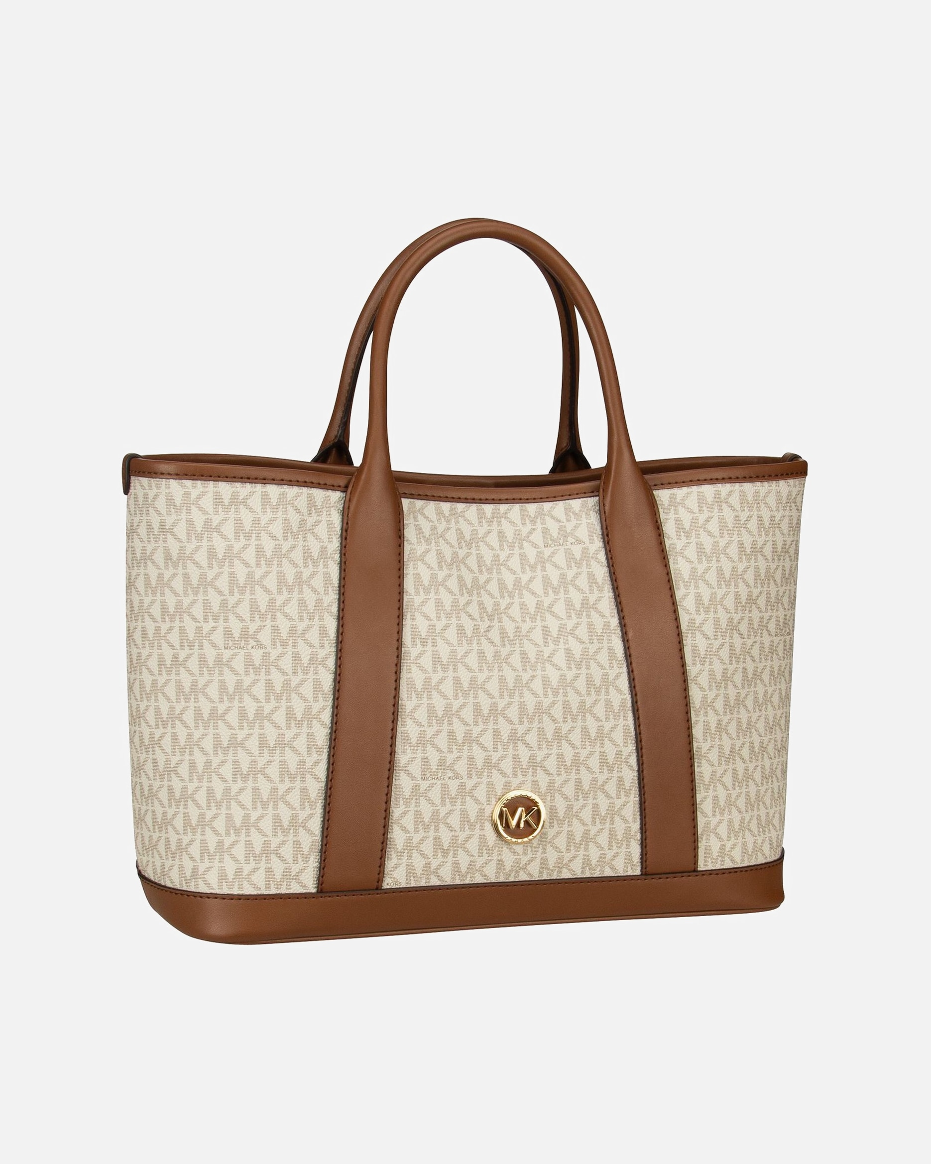 Handtasche für Unisex Michael Kors Shopper Vanilla/Luggage