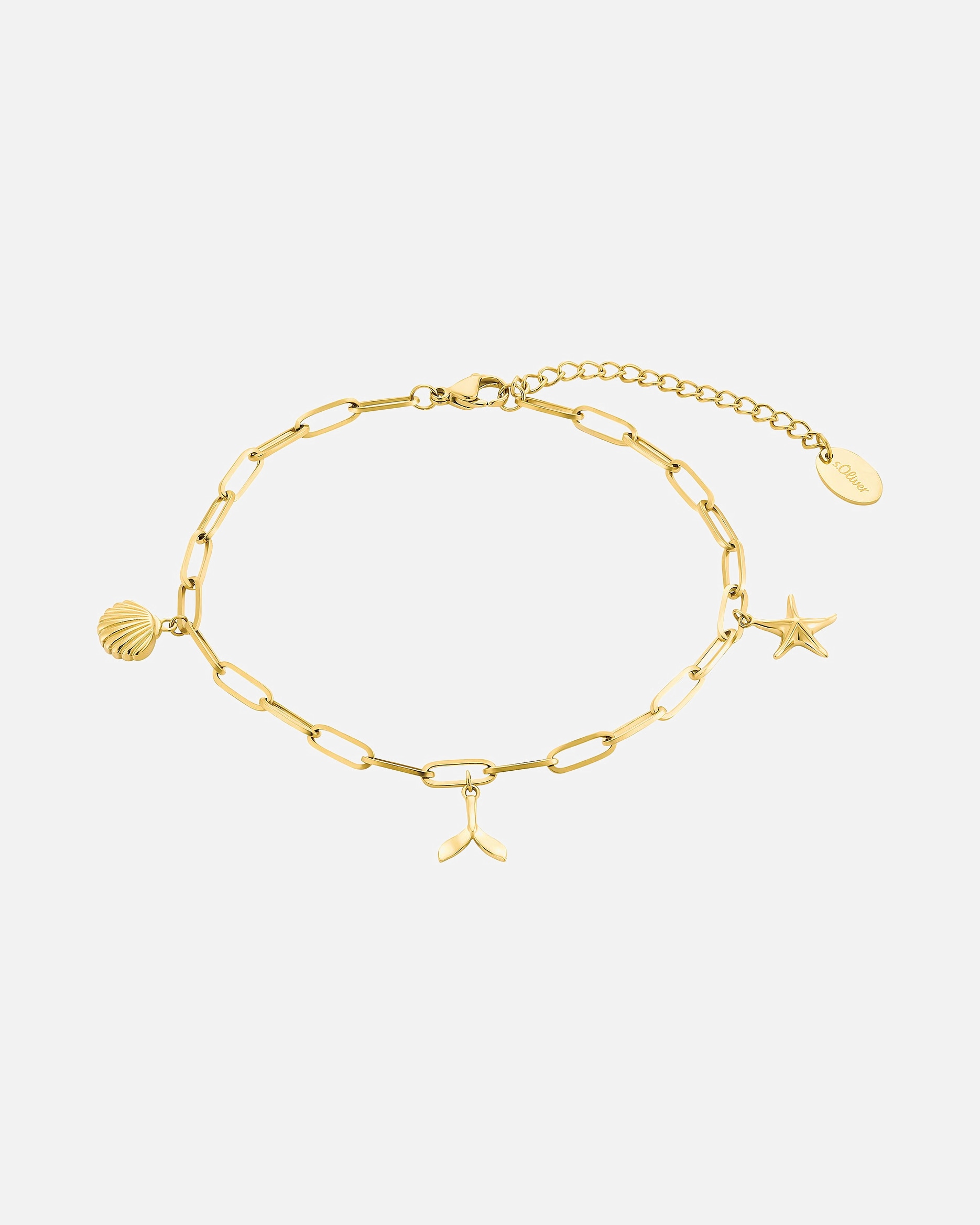 Fußschmuck für Weiblich s.Oliver Fußkette Edelstahl 1 Stück