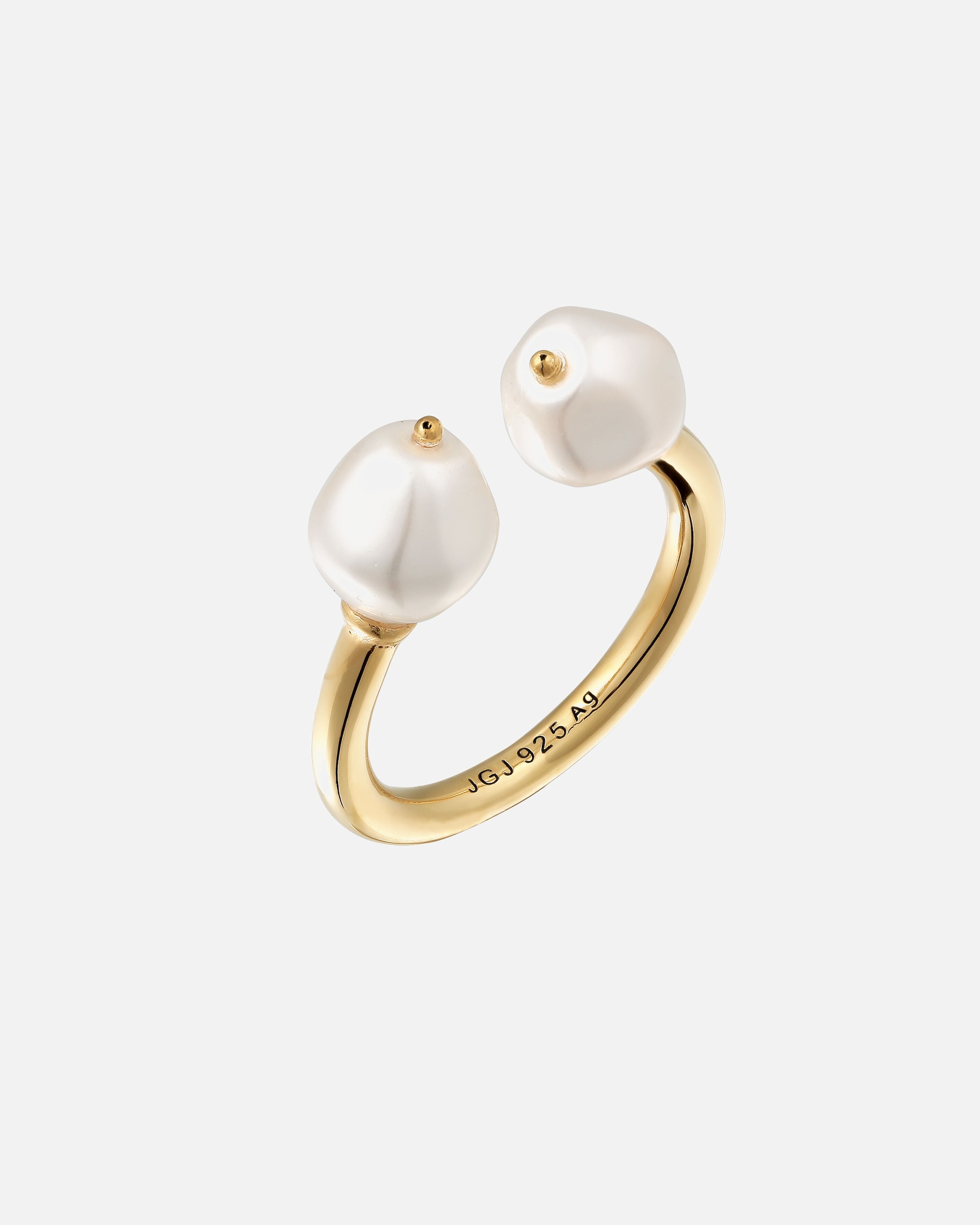 Ring für Weiblich Elli PREMIUM mit Perlen von Swarovski® 925 Sterling Silber 58