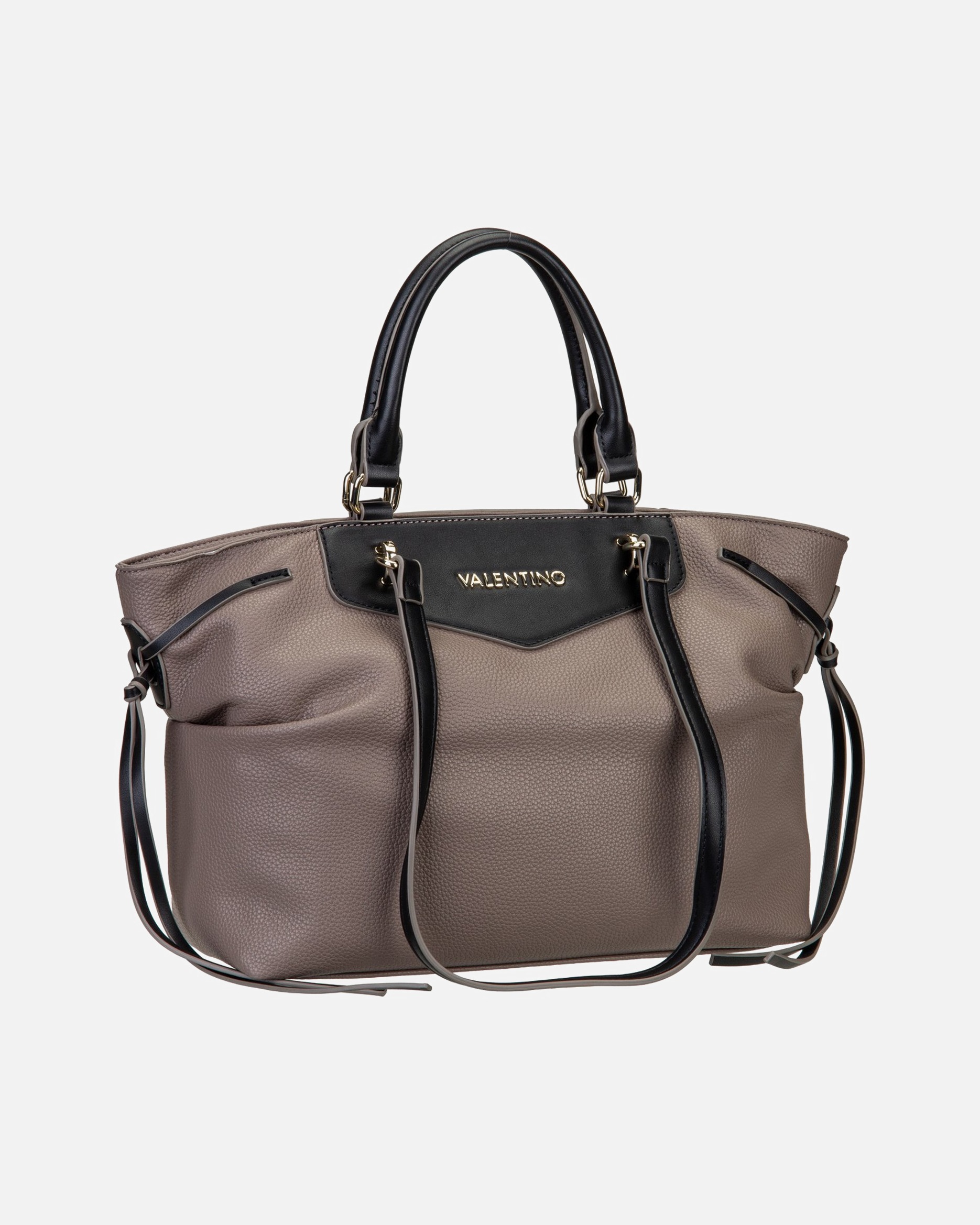 Handtasche für Weiblich Valentino by Mario Valentino Handtasche Fiamma Re 5Y04 Taupe/Nero