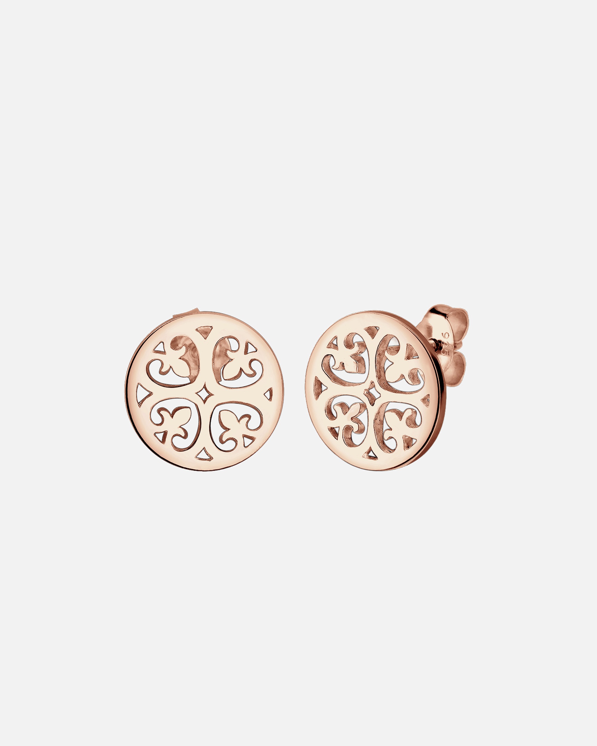 Ohrringe für Weiblich Elli Ornament Orientalisch Filigran 925 Silber 1 Stück