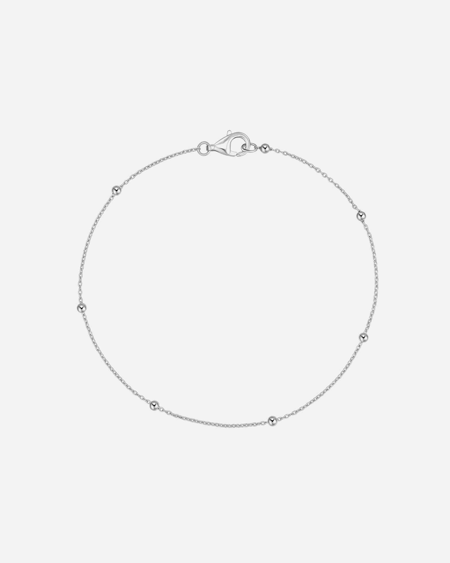 Armband für Weiblich Rafaela Donata Armband aus Sterling Silber in Silber 17 cm
