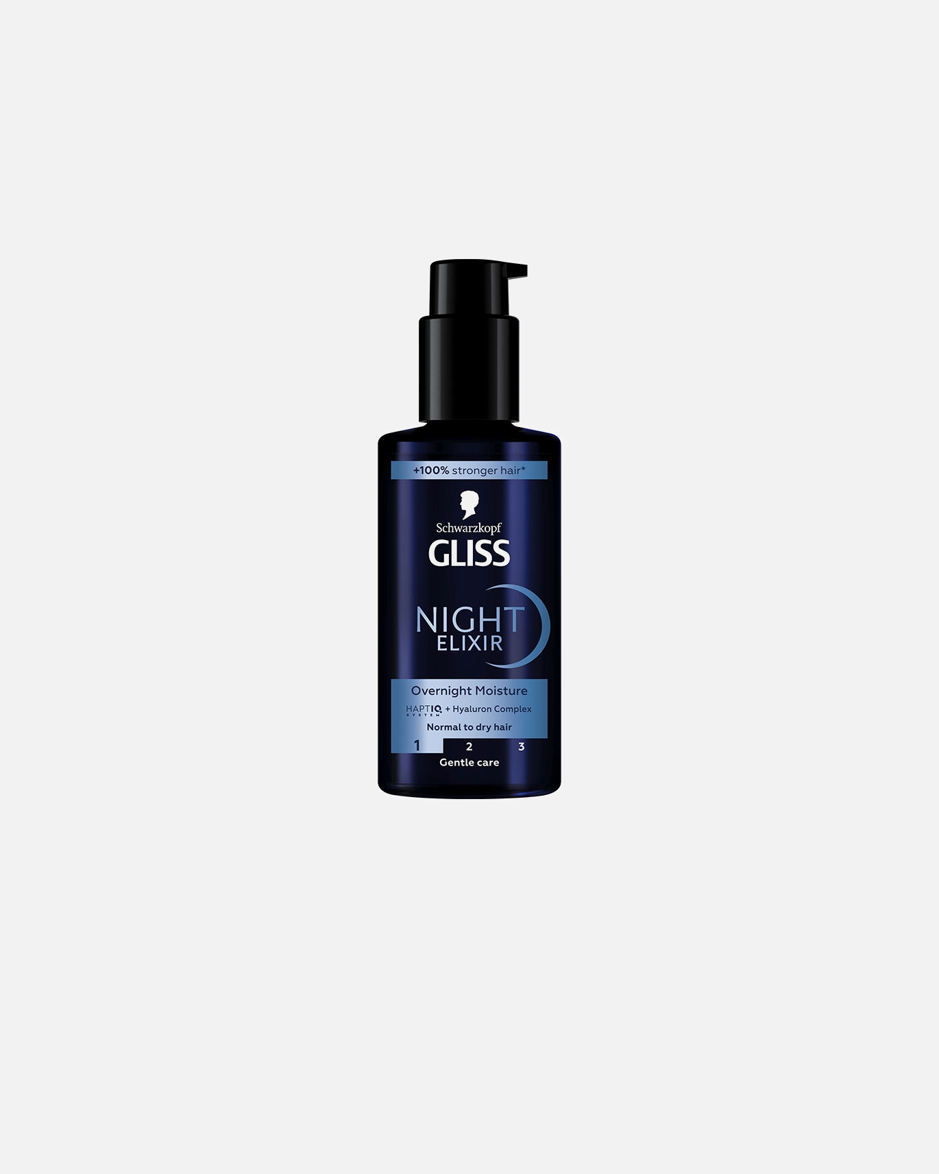 Haarkur für Unisex Schwarzkopf GLISS NIGHT ELIXIR normales Haarserum 100 ml