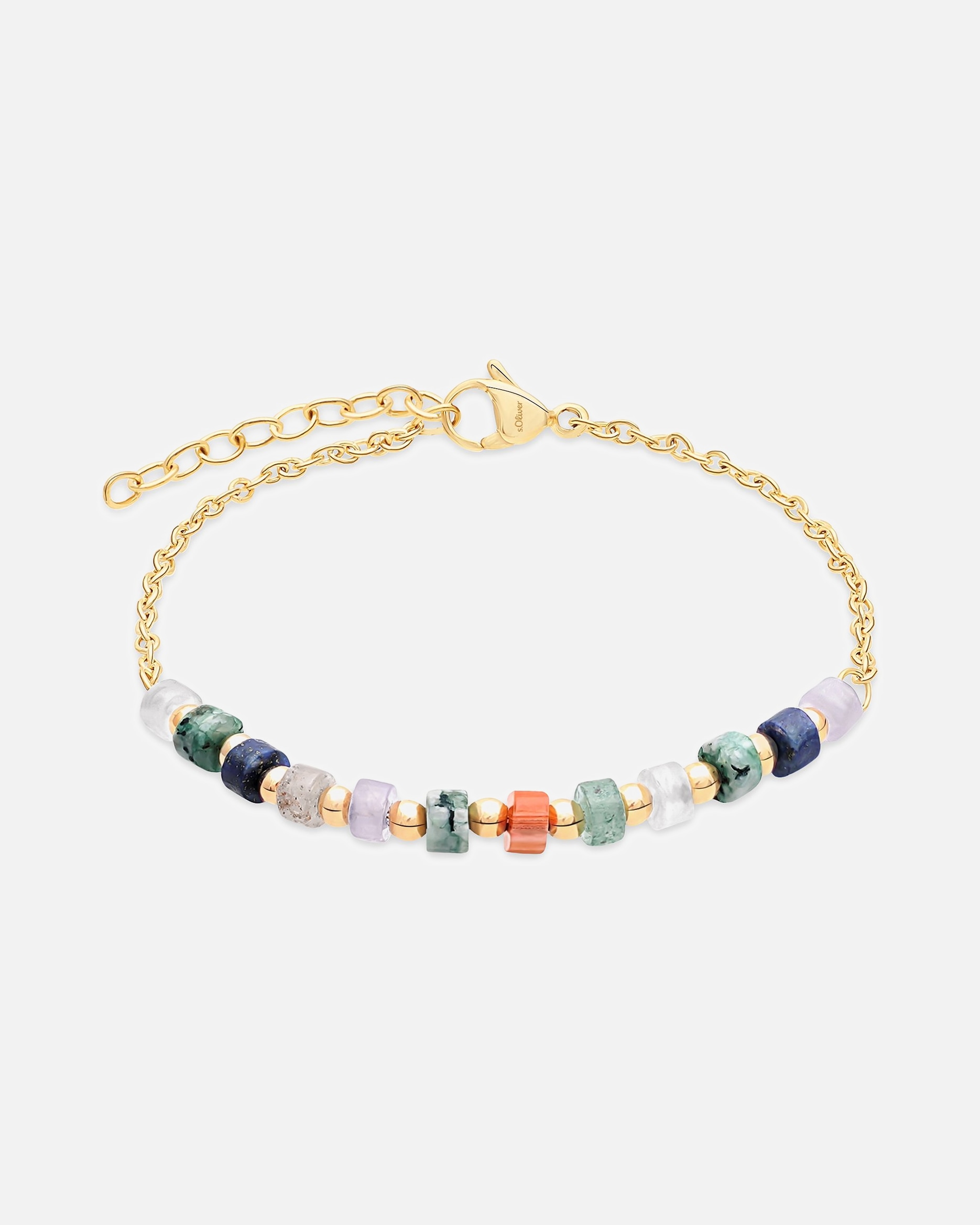 Armband für Weiblich s.Oliver Armband Edelstahl, Farbstein One Size