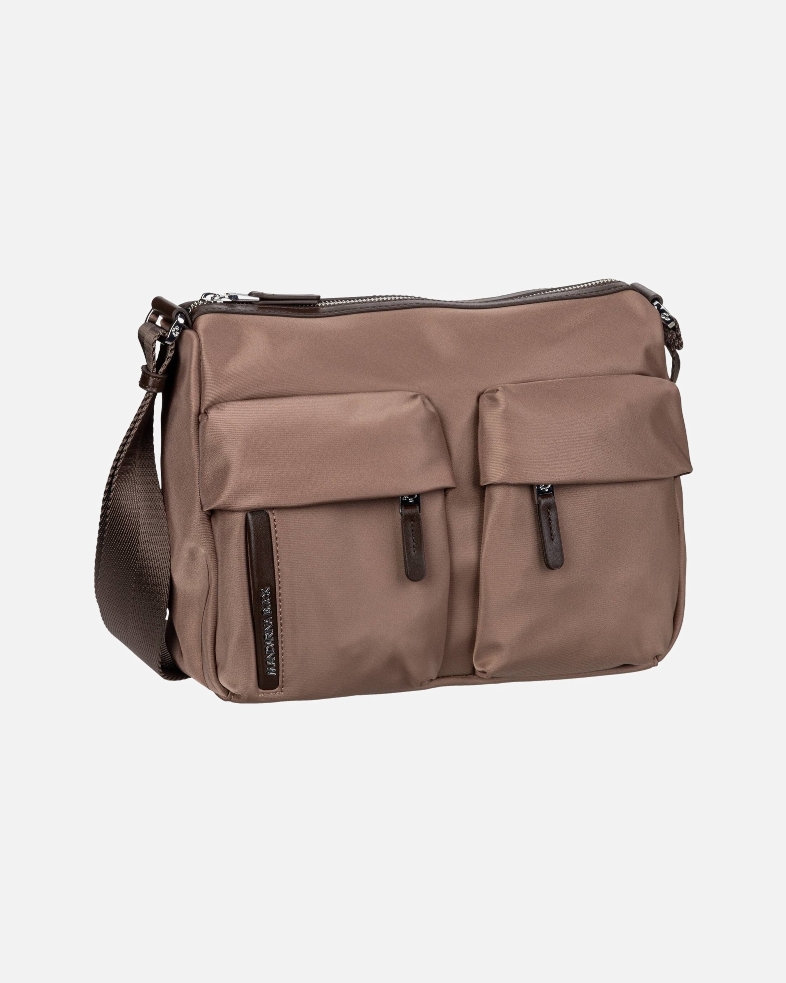 Umhängetasche für Weiblich Mandarina Duck Umhängetasche Hunter Crossover VCT18 Beaver