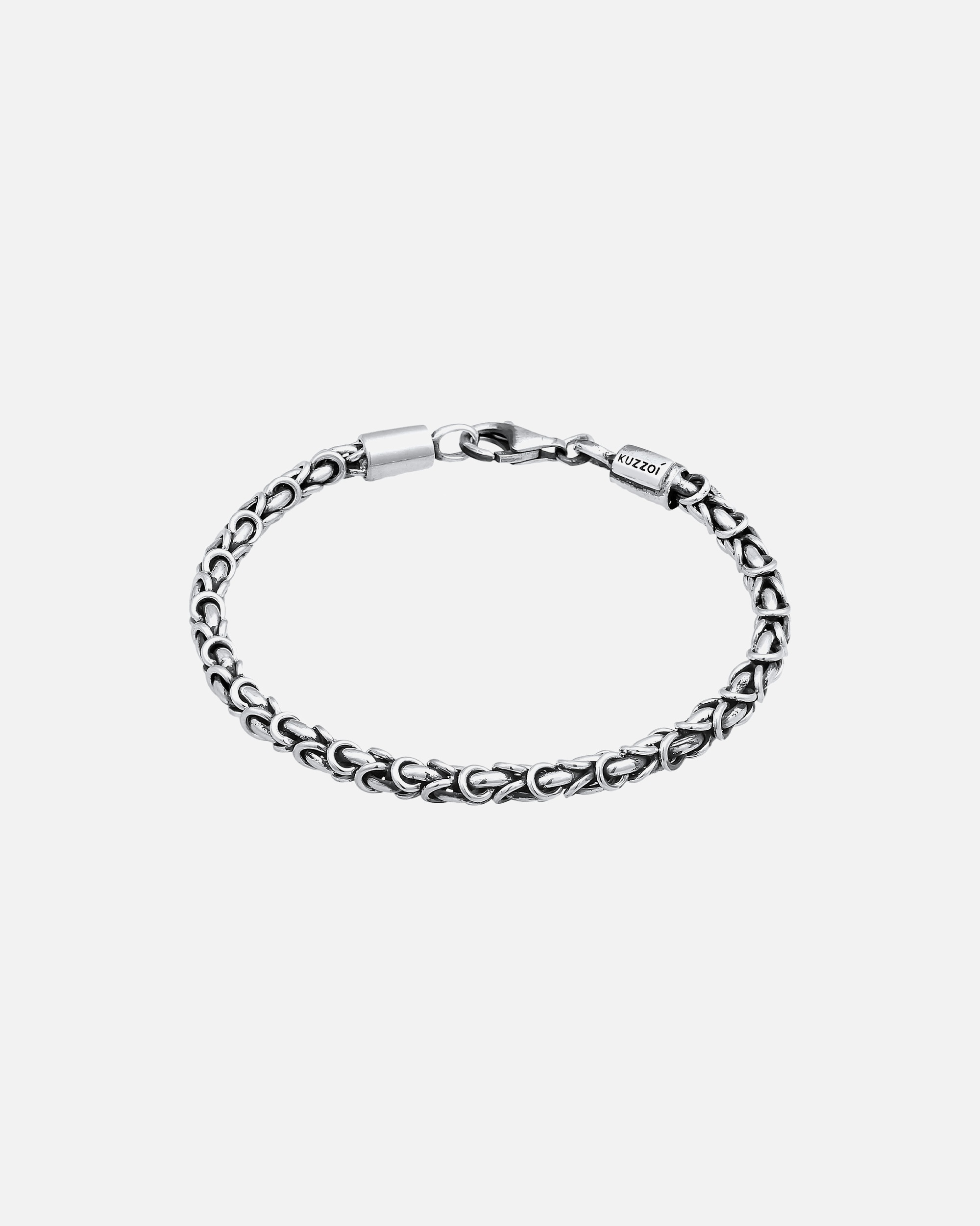 Armband für Männlich KUZZOI Königskette Basic 925 Silber 1 Stück