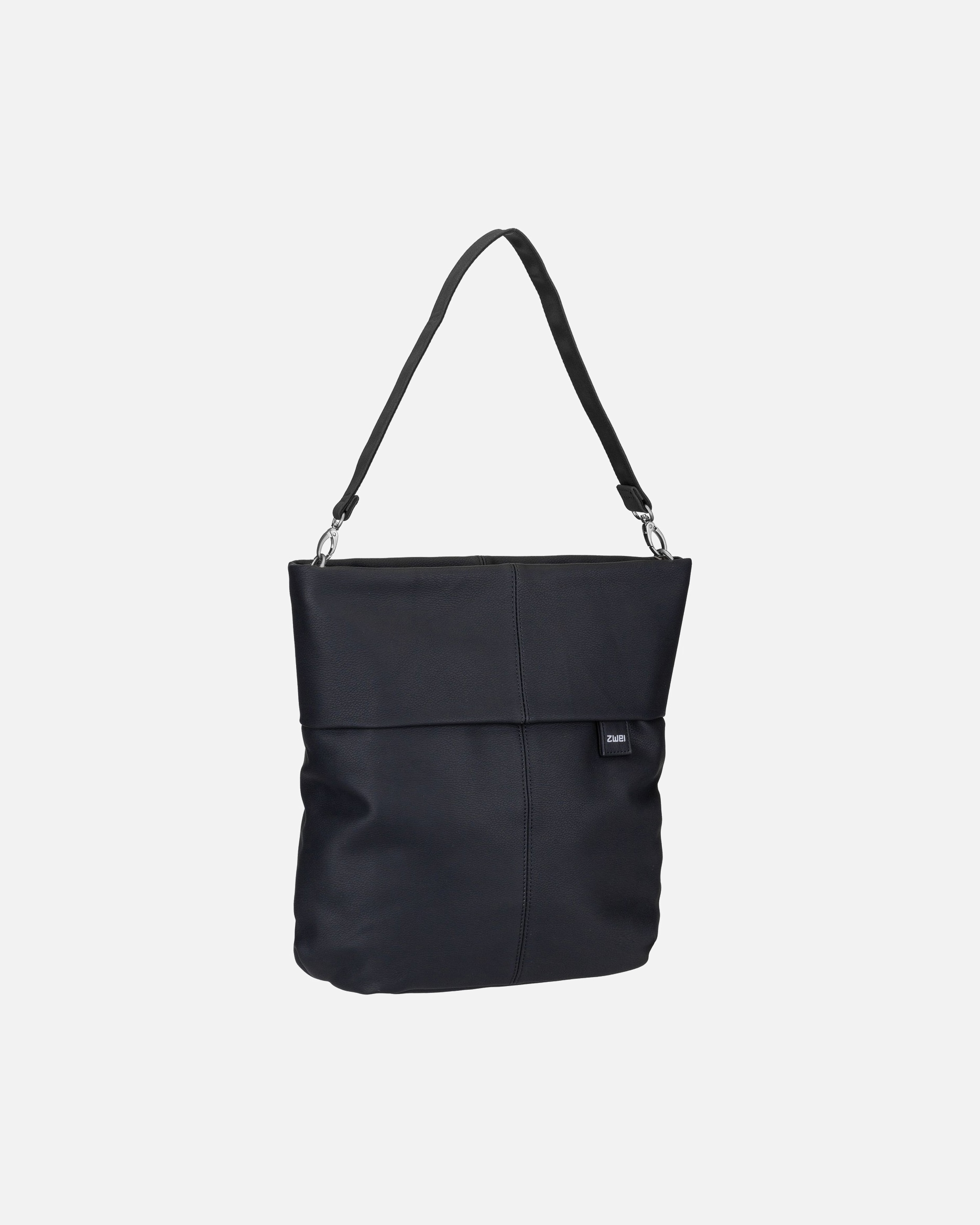 Handtasche für Weiblich ZWEI Handtasche Mademoiselle M140 Nubuk/Black