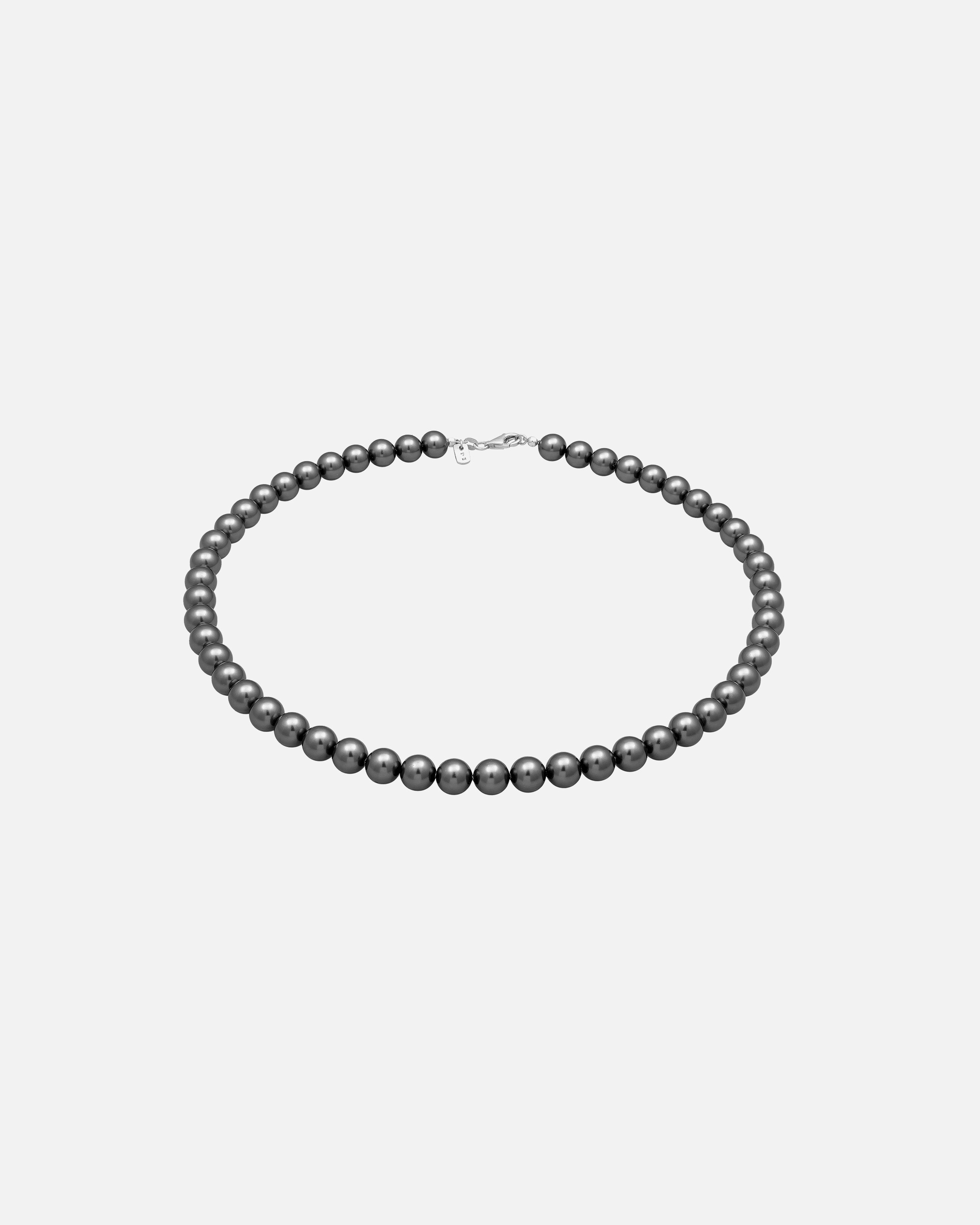 Halskette für Männlich KUZZOI Herren Perlenkette 925 Silber, mit Perlen von Swarovski® 1 Stück