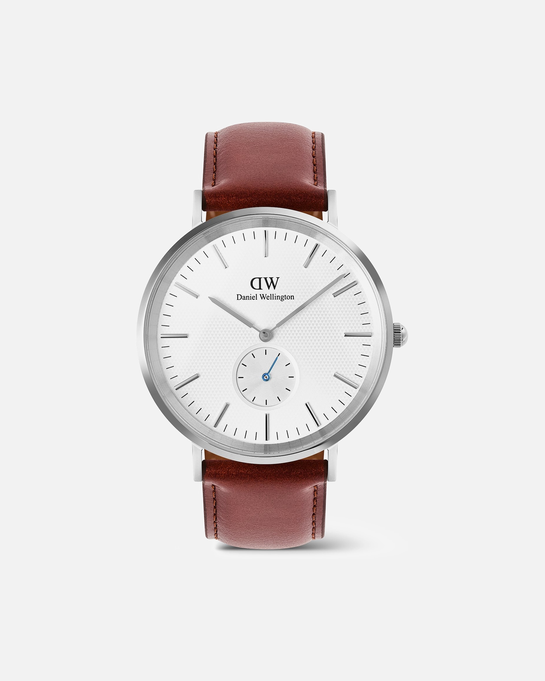 Uhr für Männlich Herrenuhr Edelstahl braun