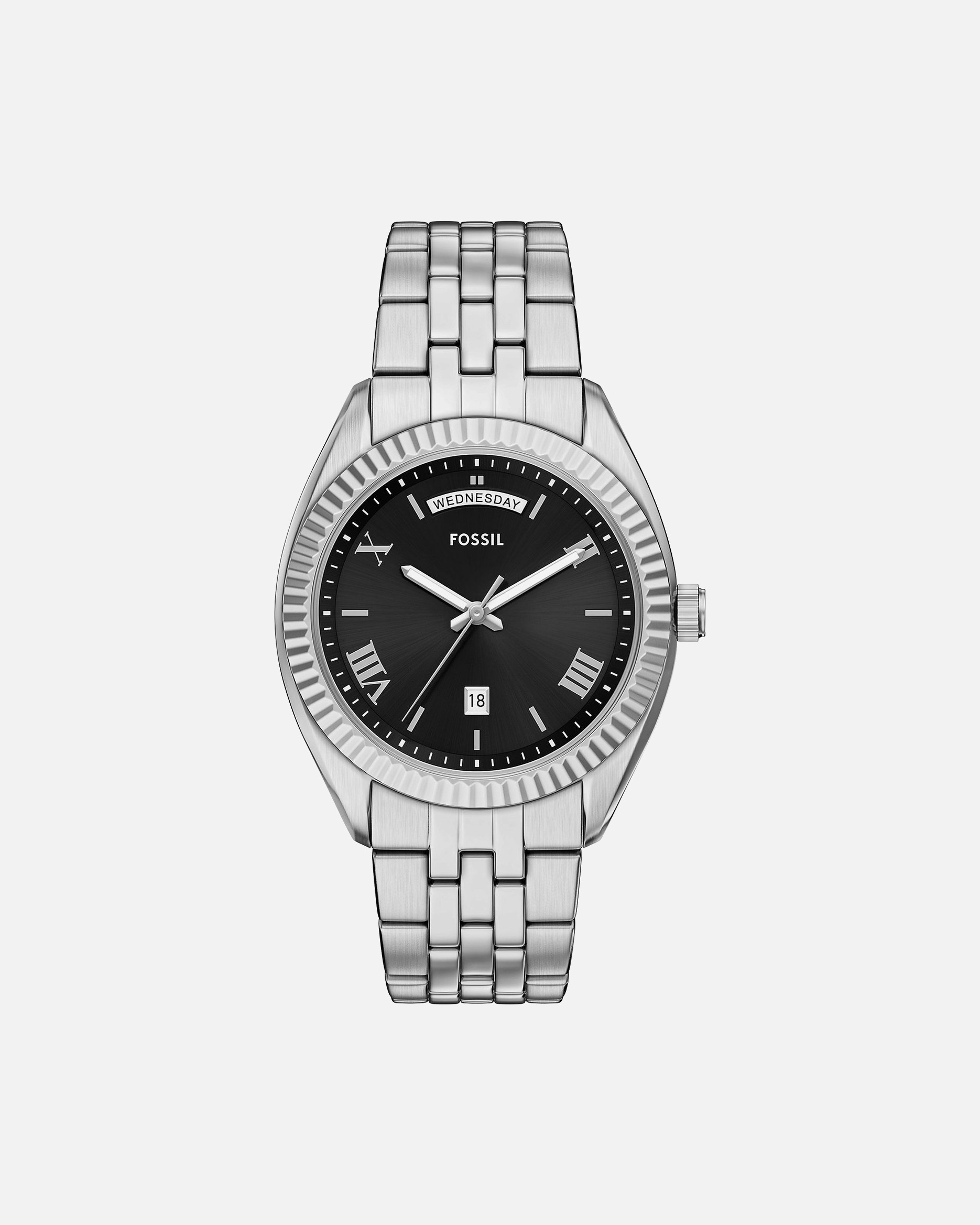 Uhr für Männlich Fossil Herrenuhr Edelstahl 1 Stück