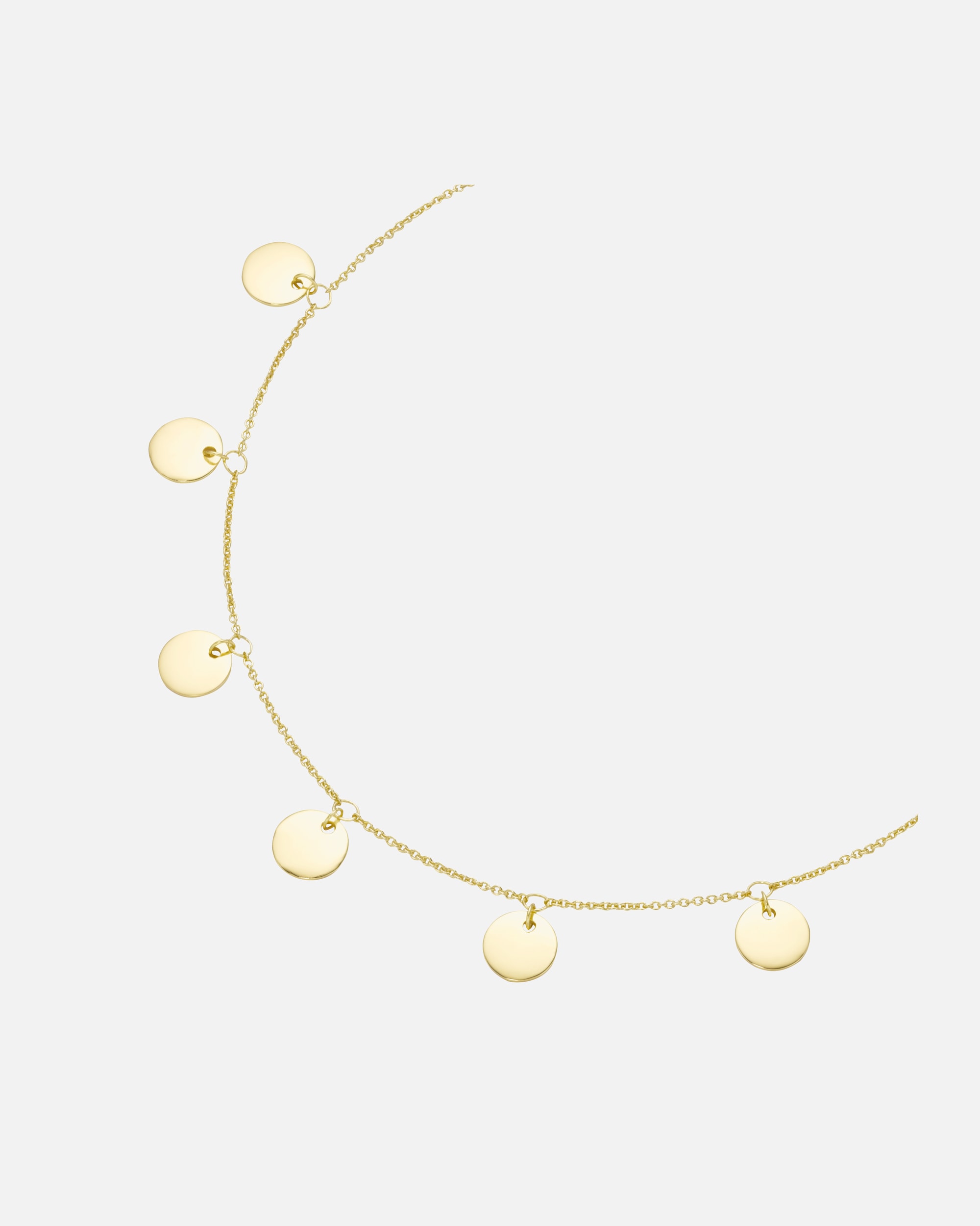 Halskette für Weiblich Smart Jewel Collier Plättchen, Silber 925 45 cm