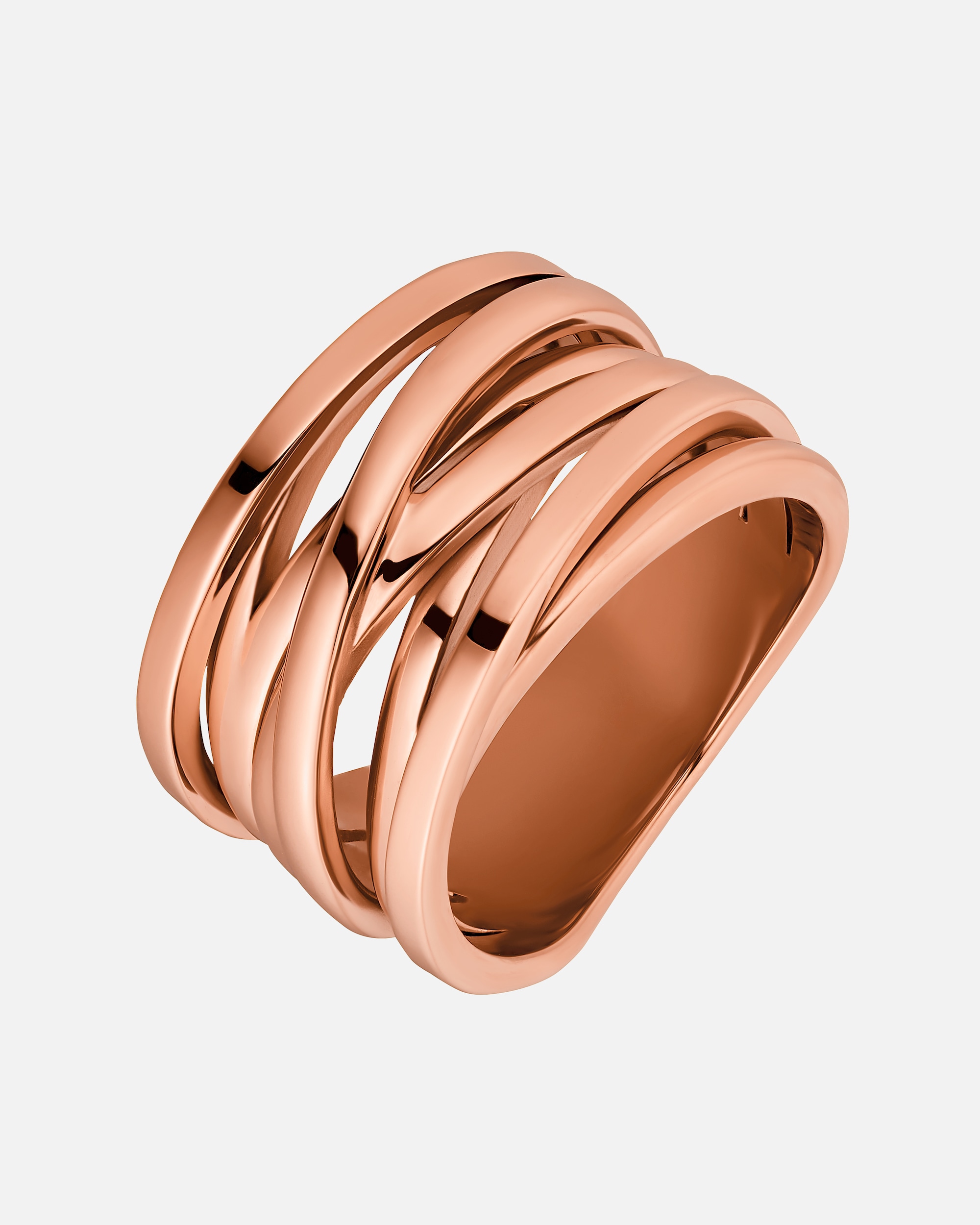 Ring für Weiblich Heideman Damenring Serpi rosegoldfarben 50 (15.9)