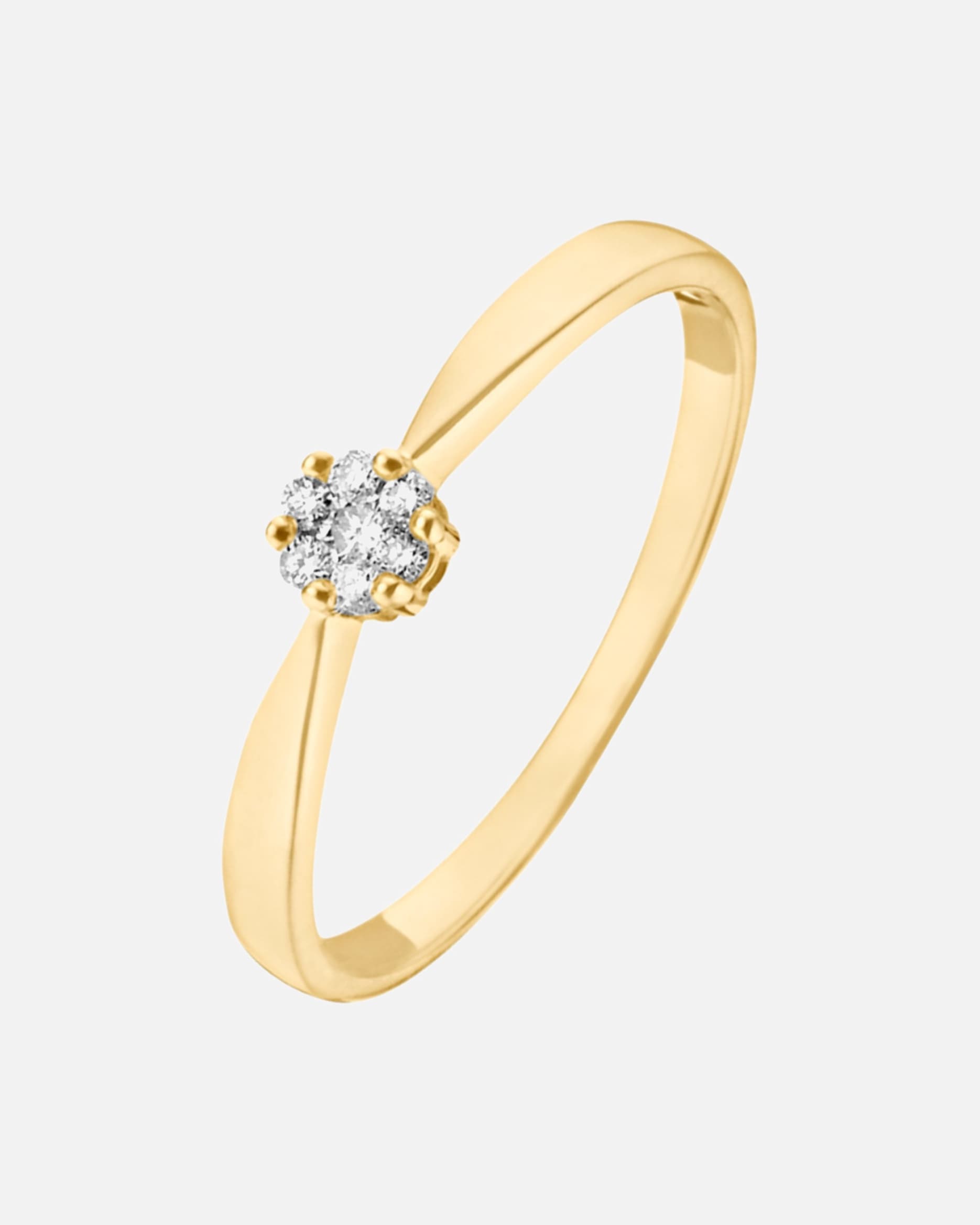 Ring für Weiblich CHRIST Damenring 375er Gelbgold 49