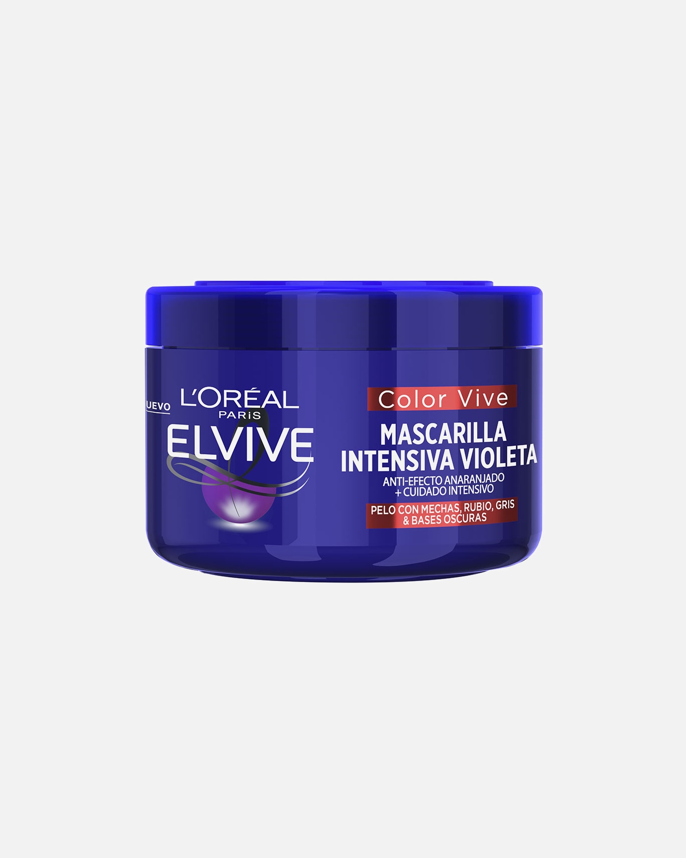 Haarmaske für Unisex L’Oréal Paris ELVIVE COLOR-VIVE VIOLETA Intensivmaske 250 ml