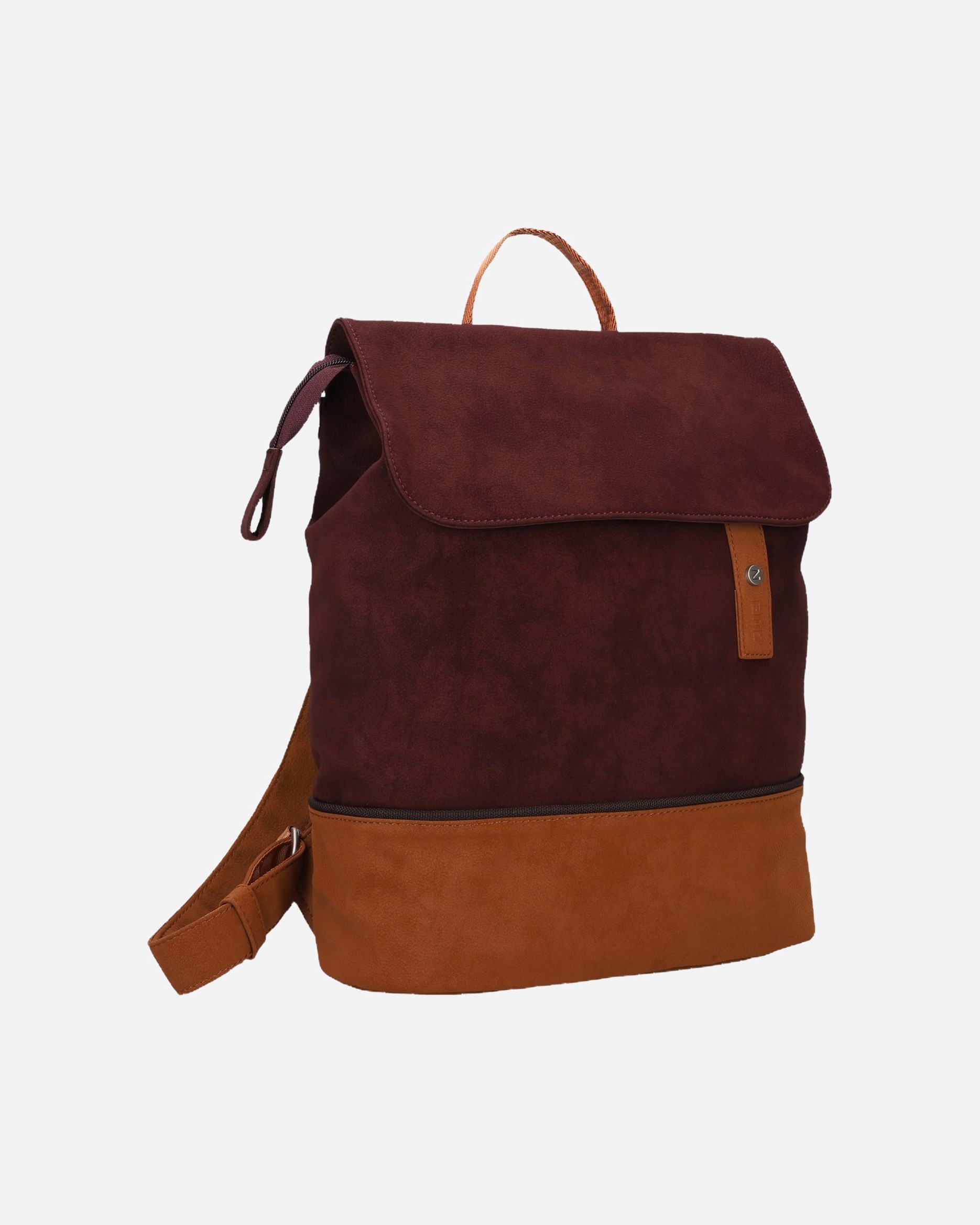 Rucksack für Weiblich ZWEI Rucksack Jana JR13 nubuk cognac