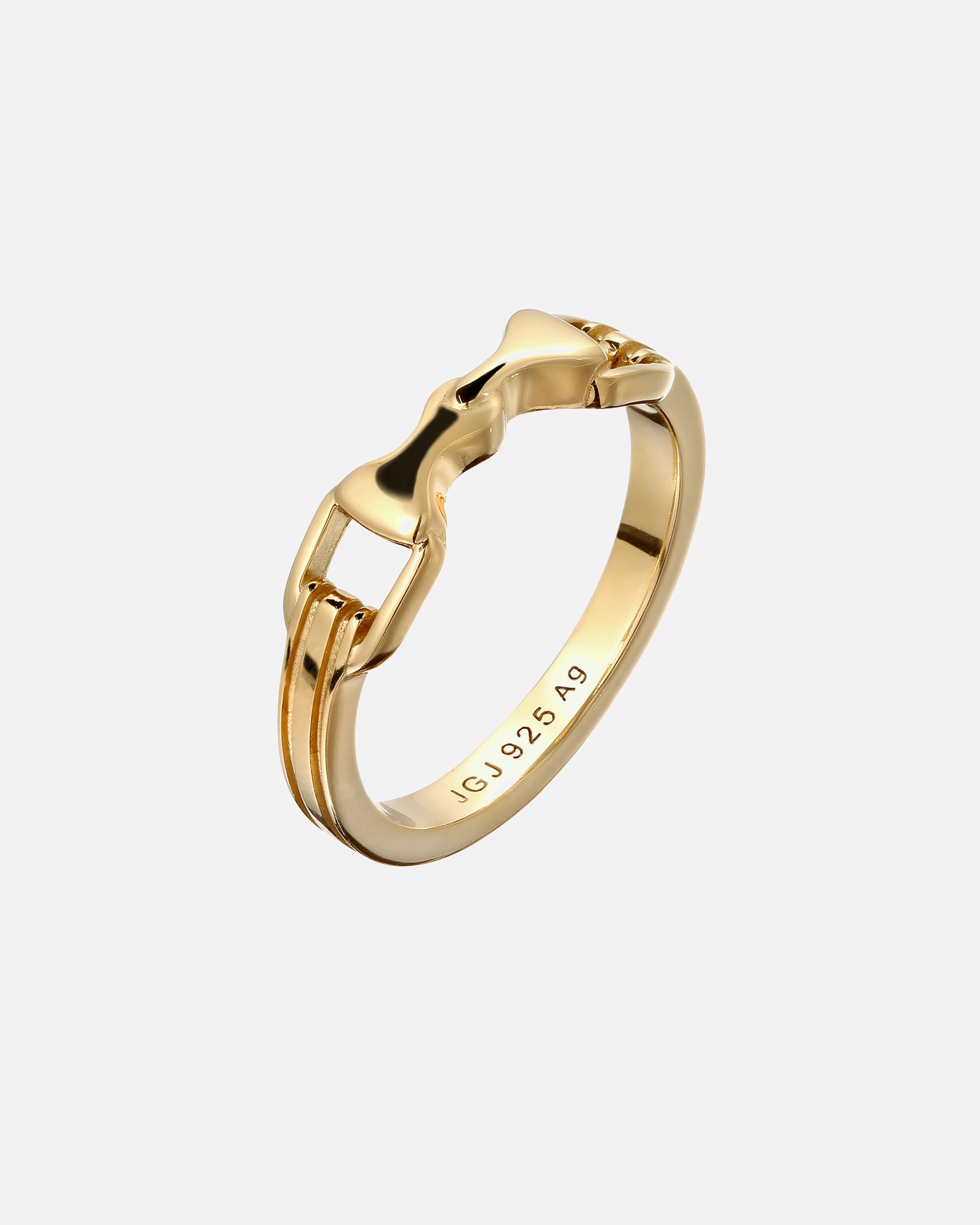 Ring für Weiblich Elli Steigbügelring Pferd 925 Sterling Silber 58