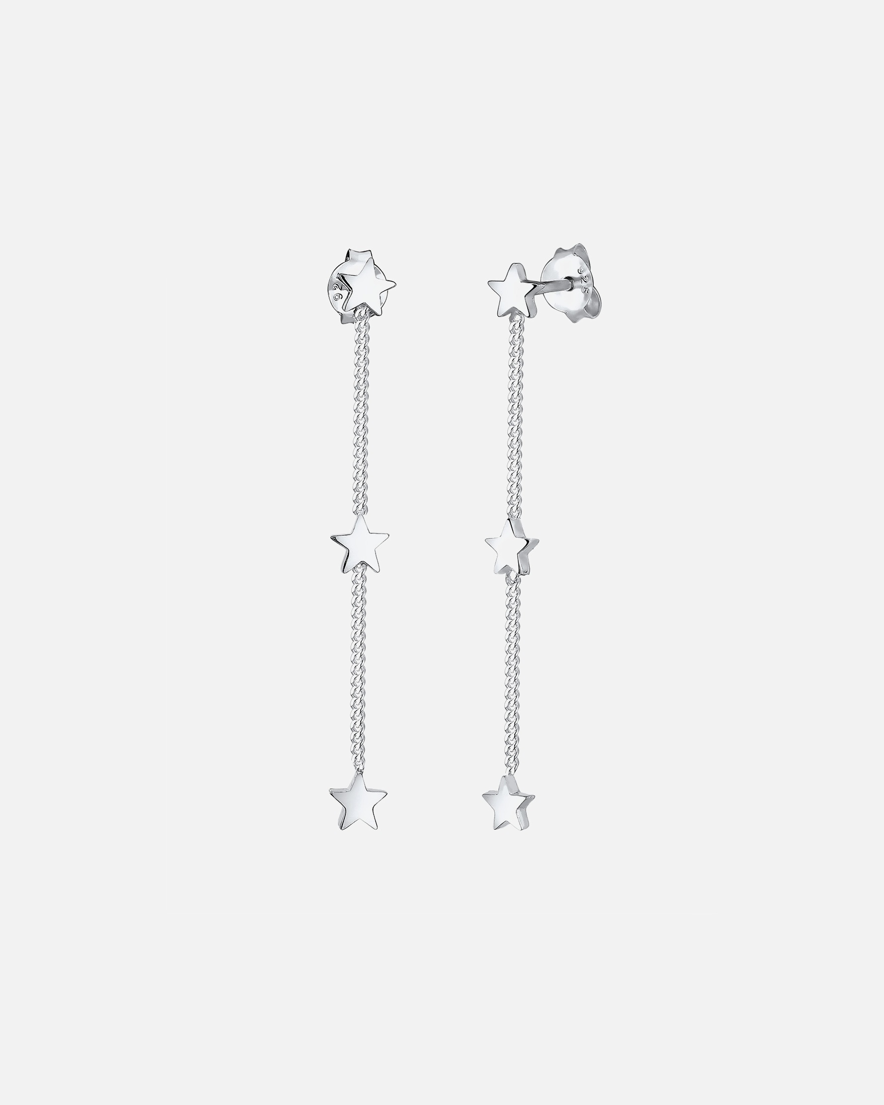 Ohrringe für Weiblich Elli Ohrhänger Stern Astro Trend 925 Sterling Silber 1 Stück