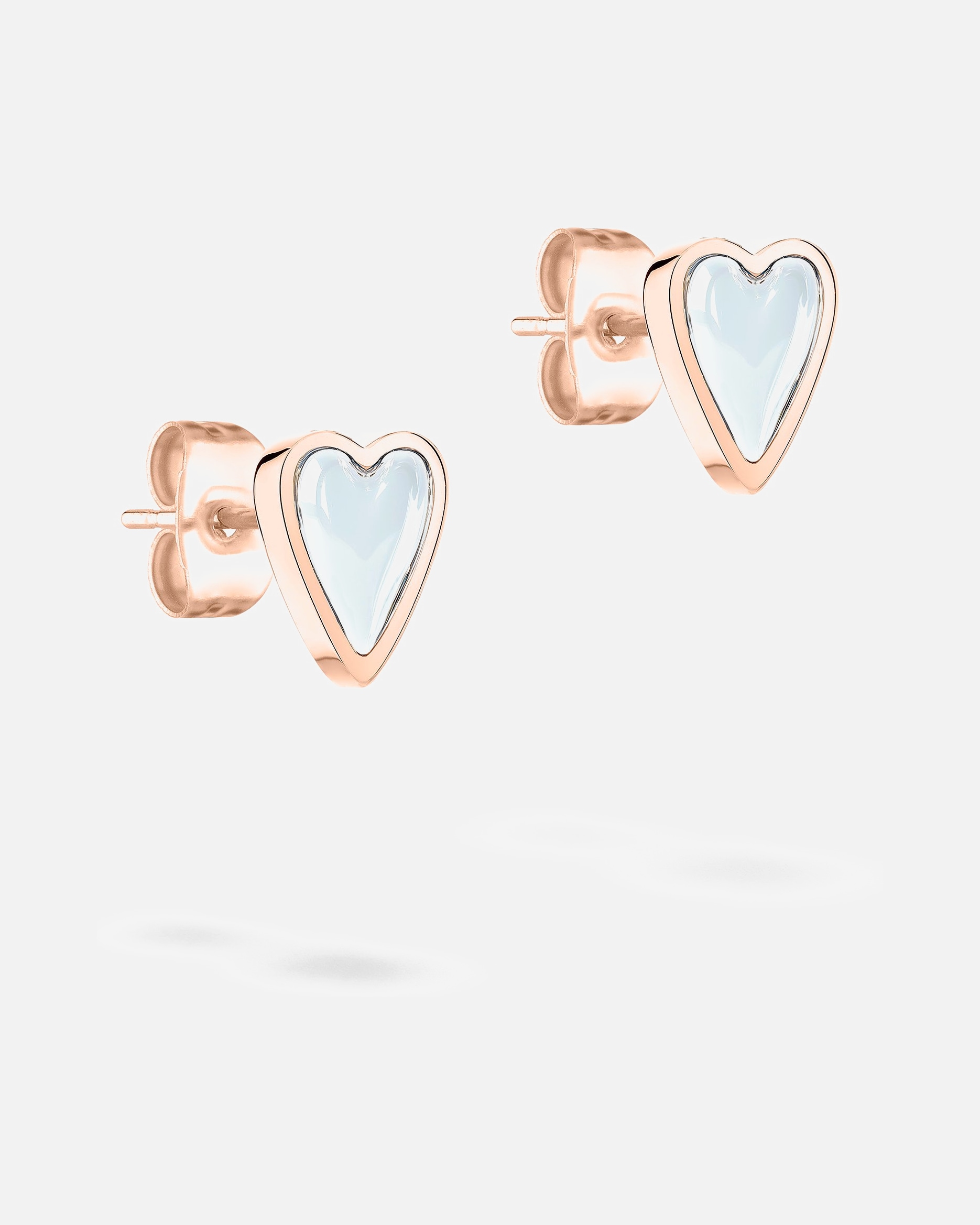 Ohrringe für Weiblich Liebeskind Ohrstecker Edelstahl roségold