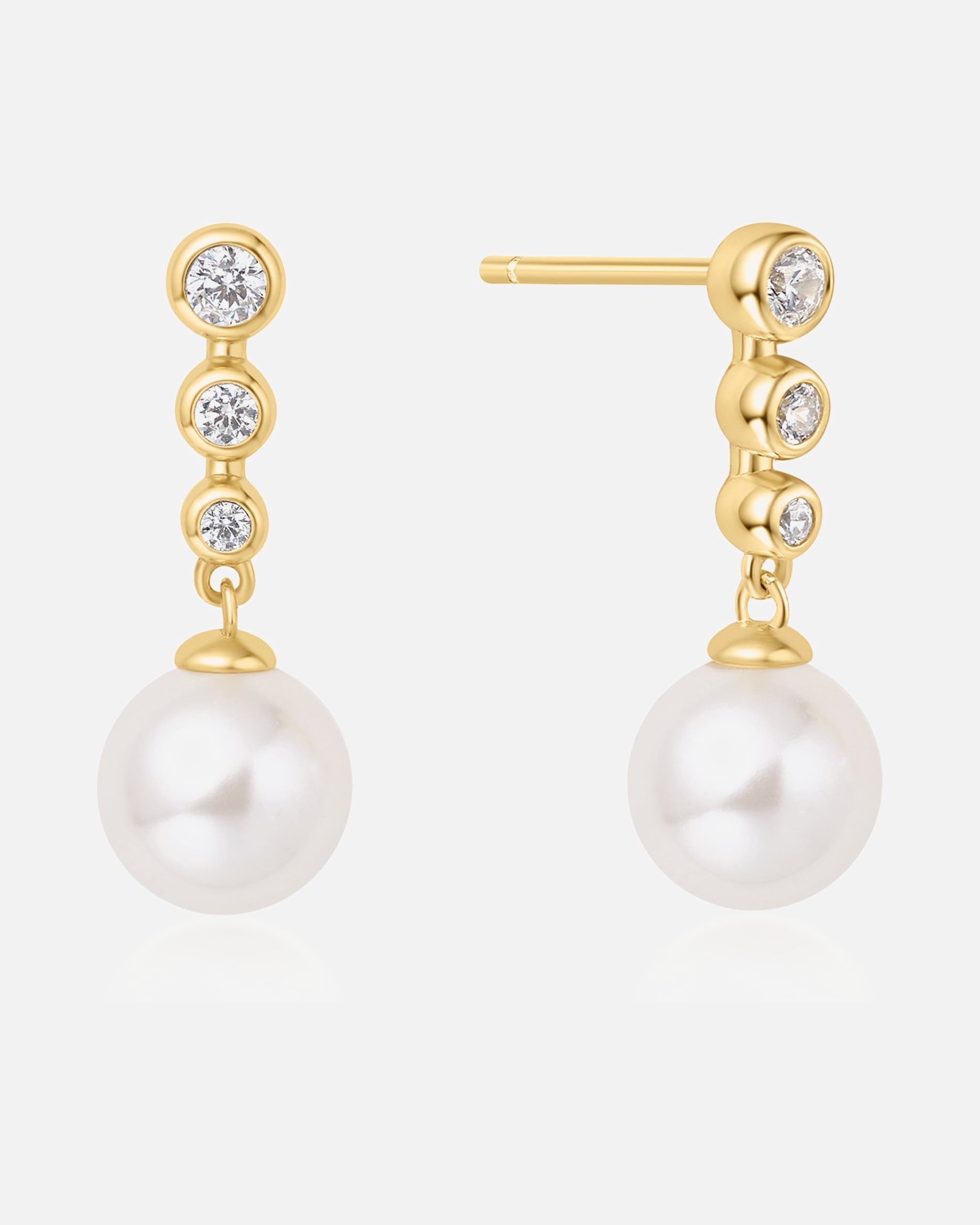 Ohrringe für Weiblich Ania Haie Ohrstecker 925er Silber gold