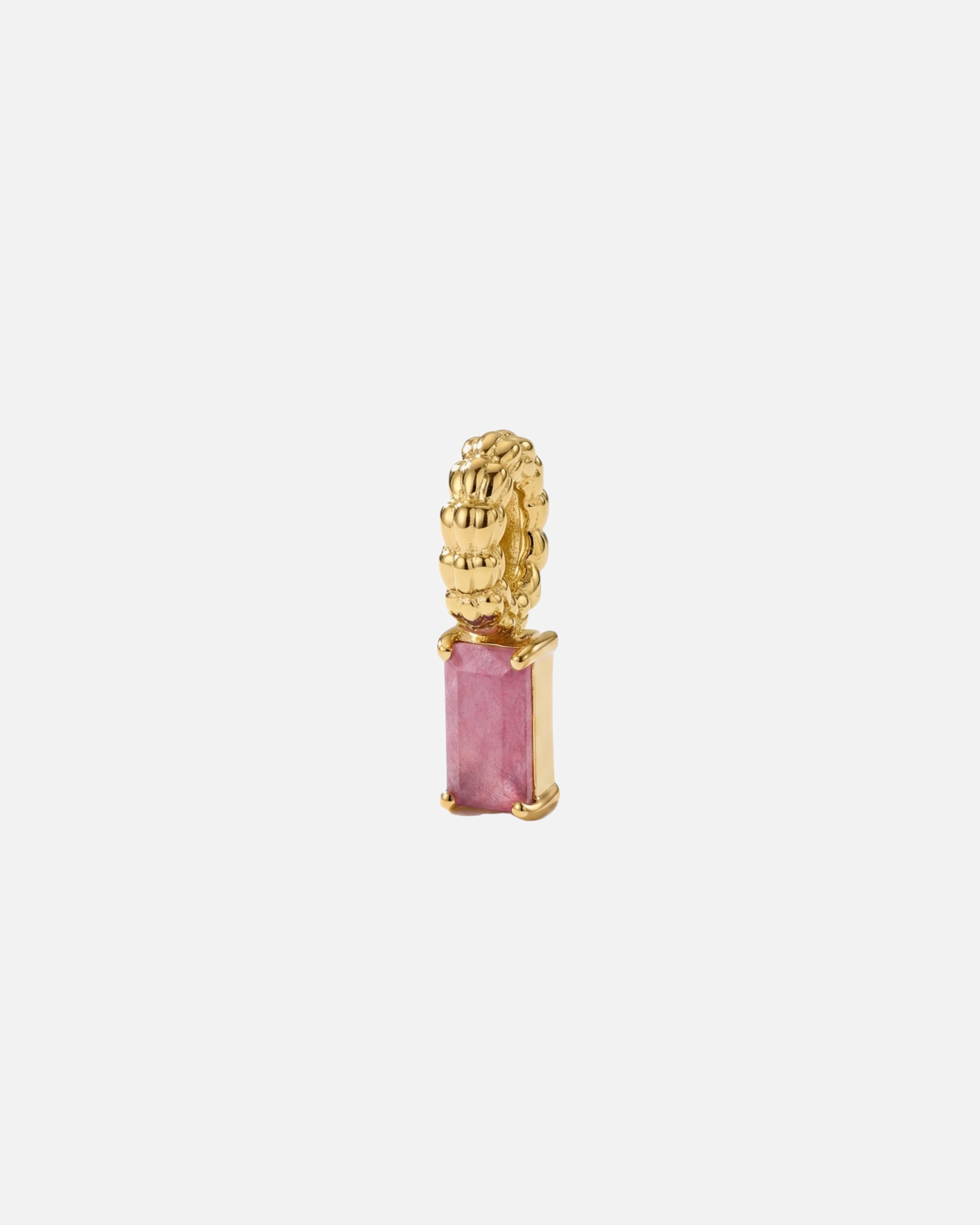 Schmuckanhänger für Unisex Purelei LEI Geburtsstein Juli Rubin Charm 100% Edelstahl Gold