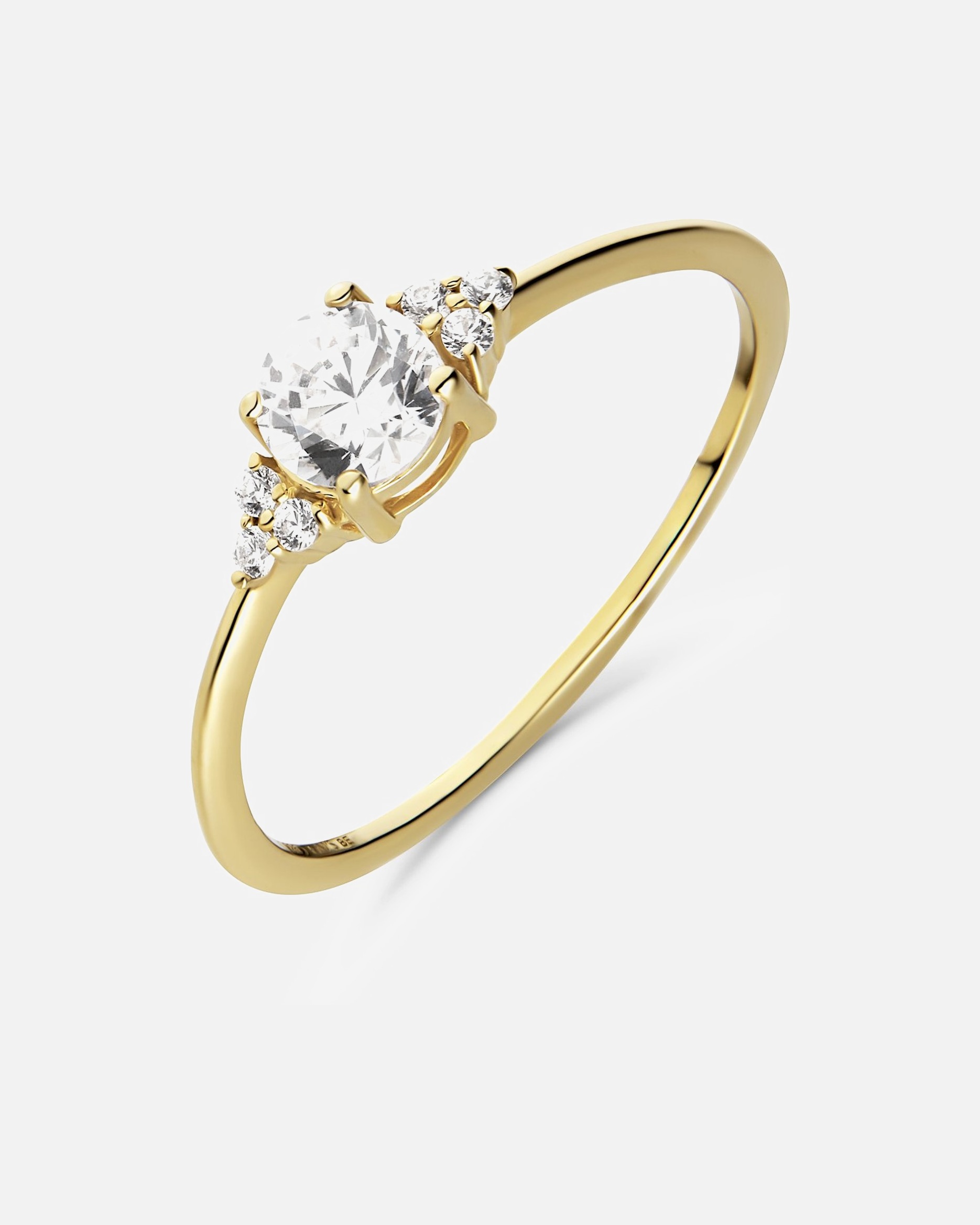 Ring für Weiblich CHRIST Damenring 375er Gelbgold 50