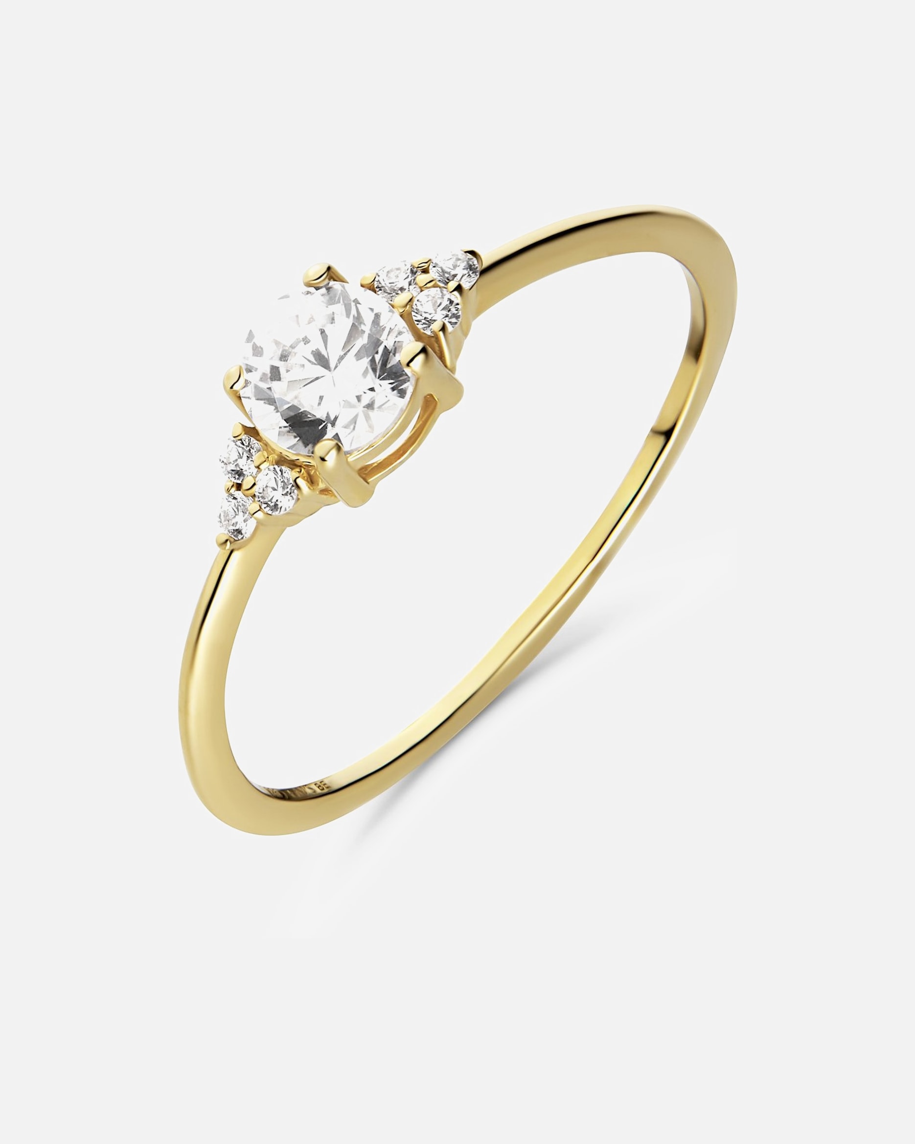 Ring für Weiblich CHRIST Damenring 375er Gelbgold 52