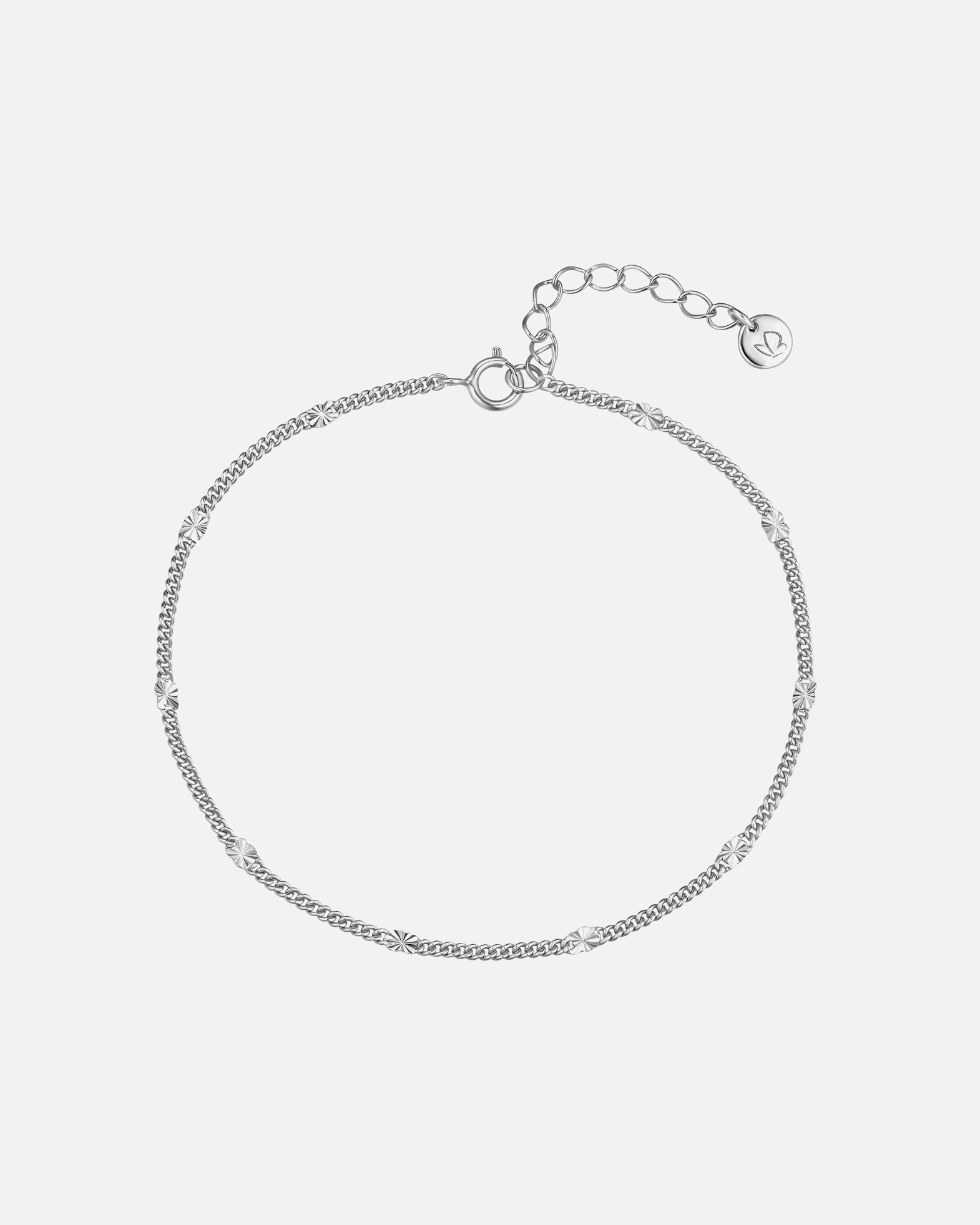 Armband für Weiblich Glanzstücke München Armband aus Sterling Silber in silber 17,0 cm Basislänge + 3,0 cm Verlängerung