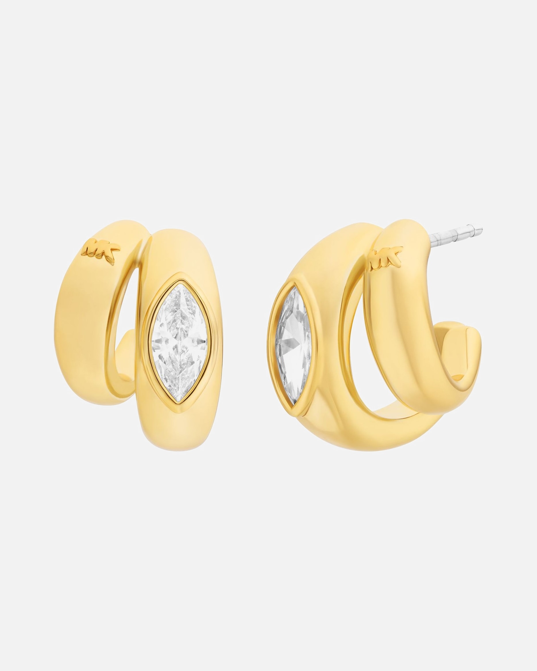 Ohrringe für Weiblich Michael Kors Creolen Metall One Size