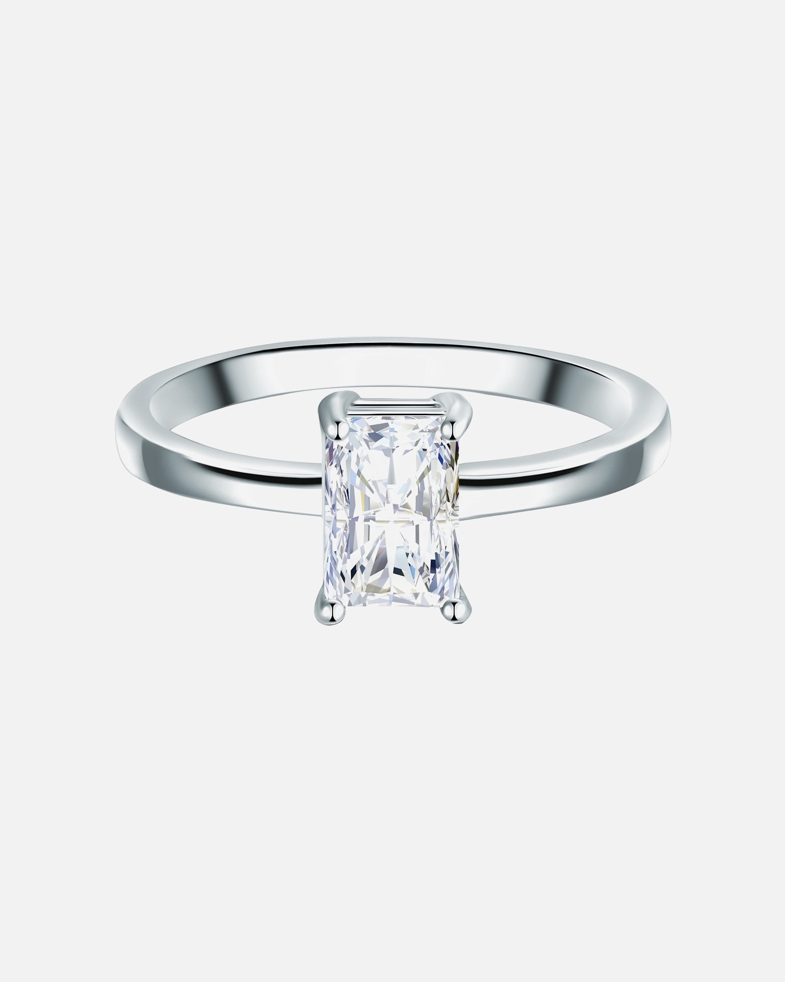 Ring für Weiblich Trilani Ring Sterling Silber Zirkonia in Silber 50