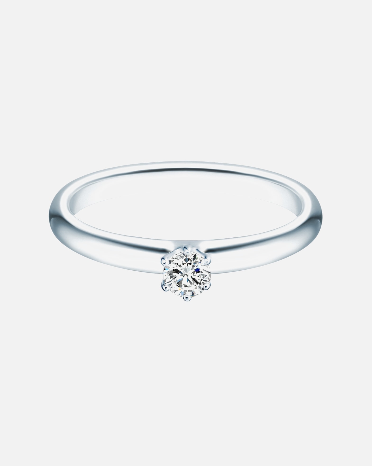 Ring für Weiblich Trilani Ring Sterling Silber Zirkonia in Silber 48