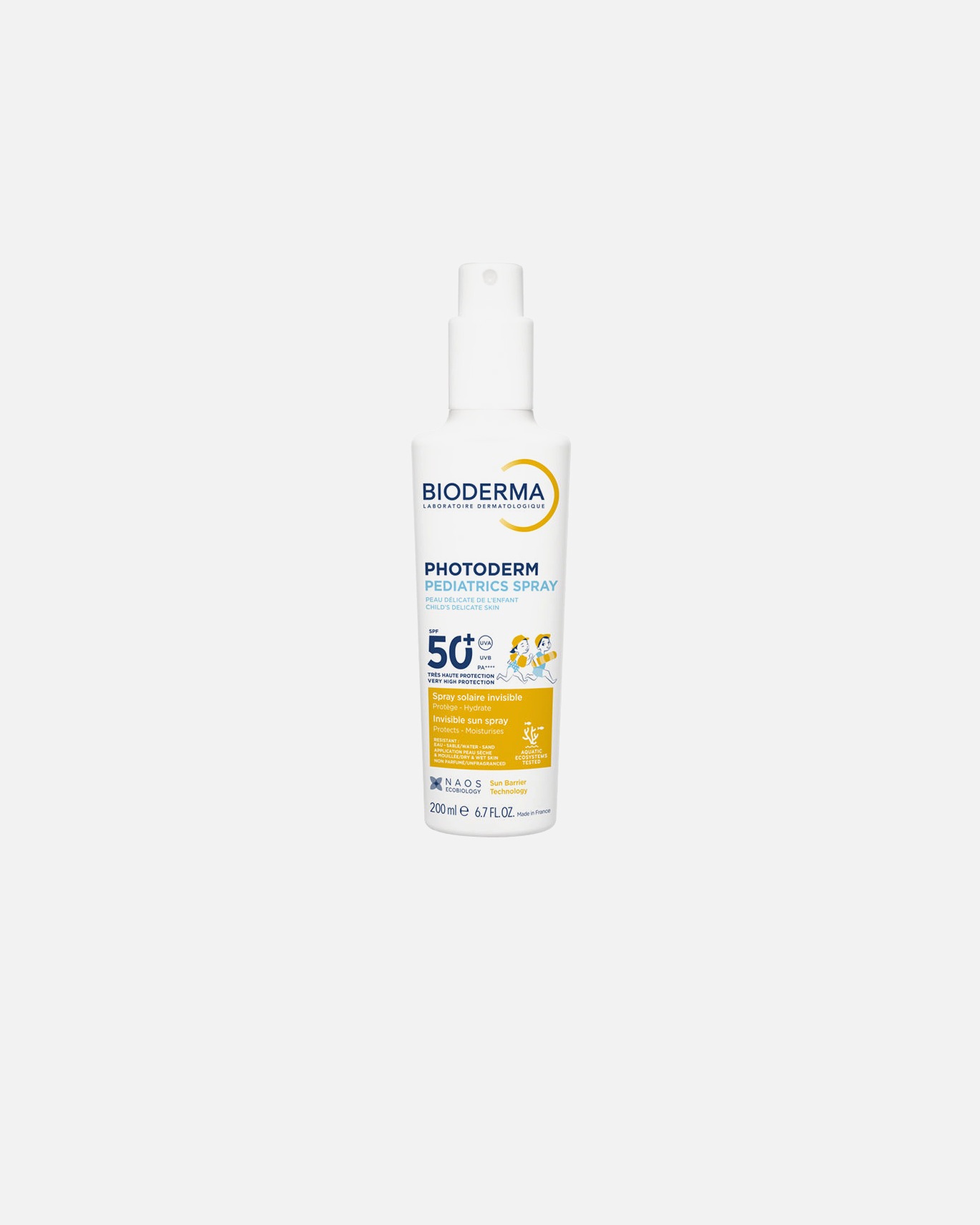 Kindersonnenschutz für Unisex Bioderma PHOTODERM PEDIATRICS Körperspray für Kinder LSF 50+ 200 ml