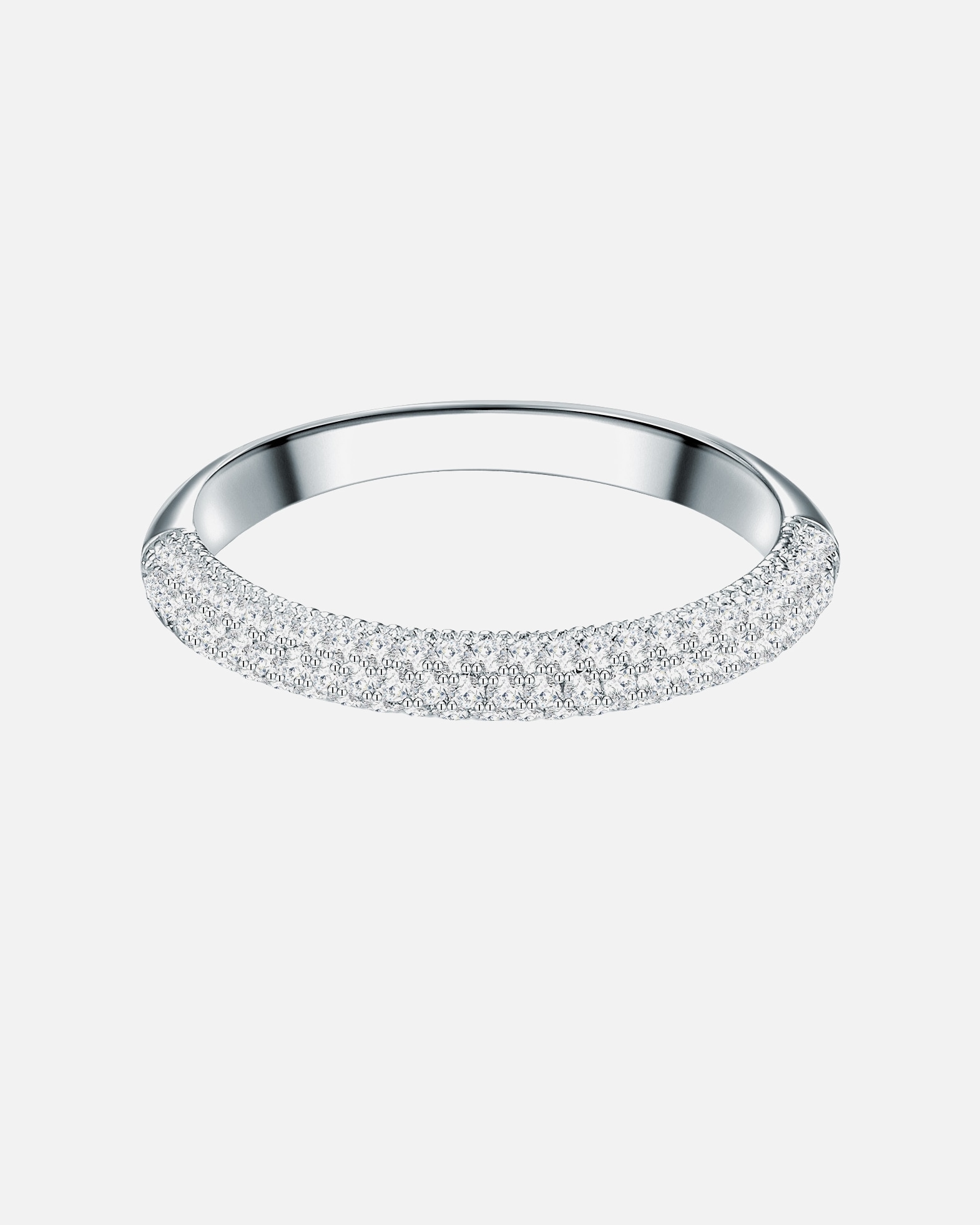 Ring für Weiblich Trilani Ring aus Sterling Silber in silber mit Zirkonia 56