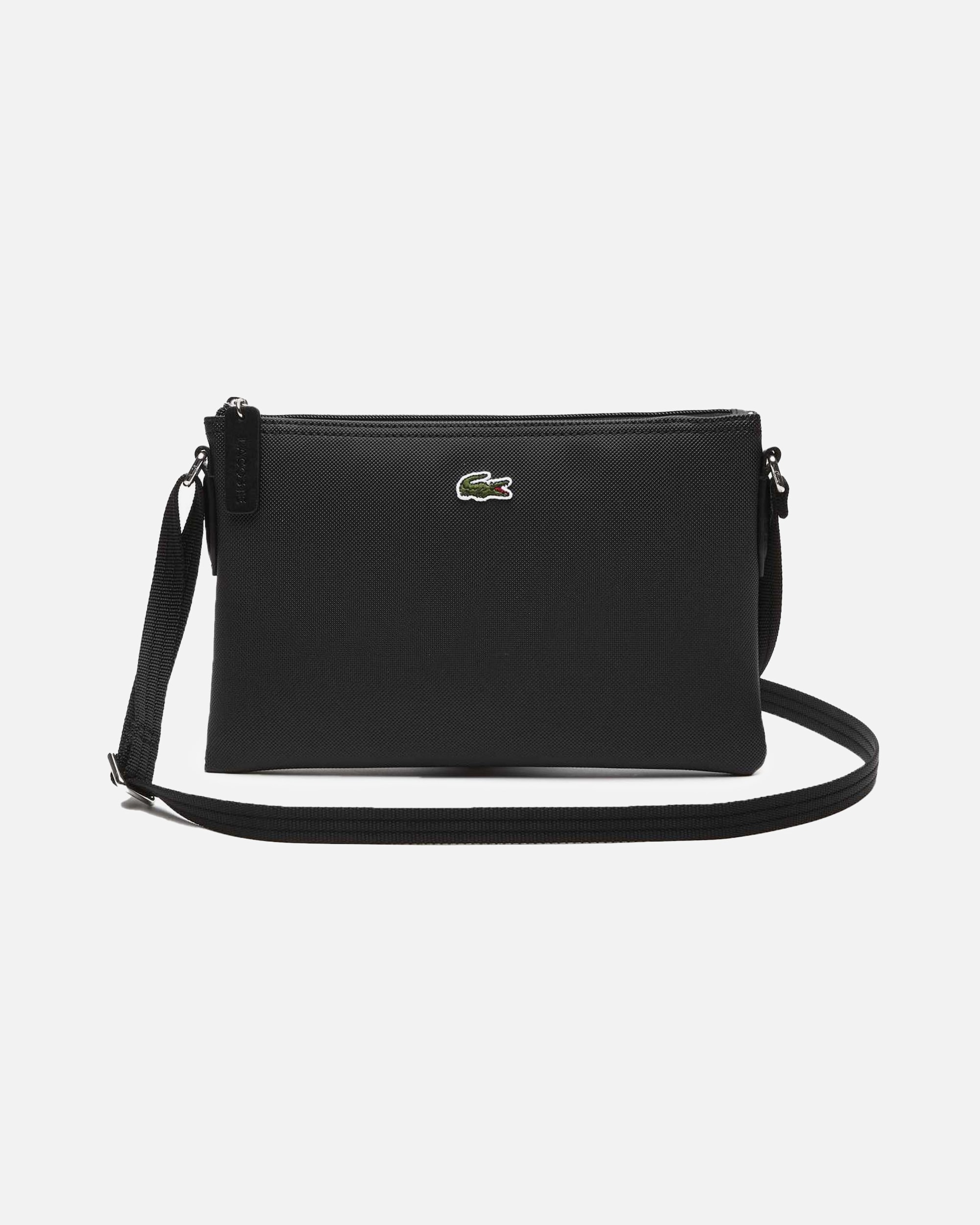 Umhängetasche für Weiblich Lacoste Umhängetasche 'L1212 Core Essentials Crossover Bag' Schwarz