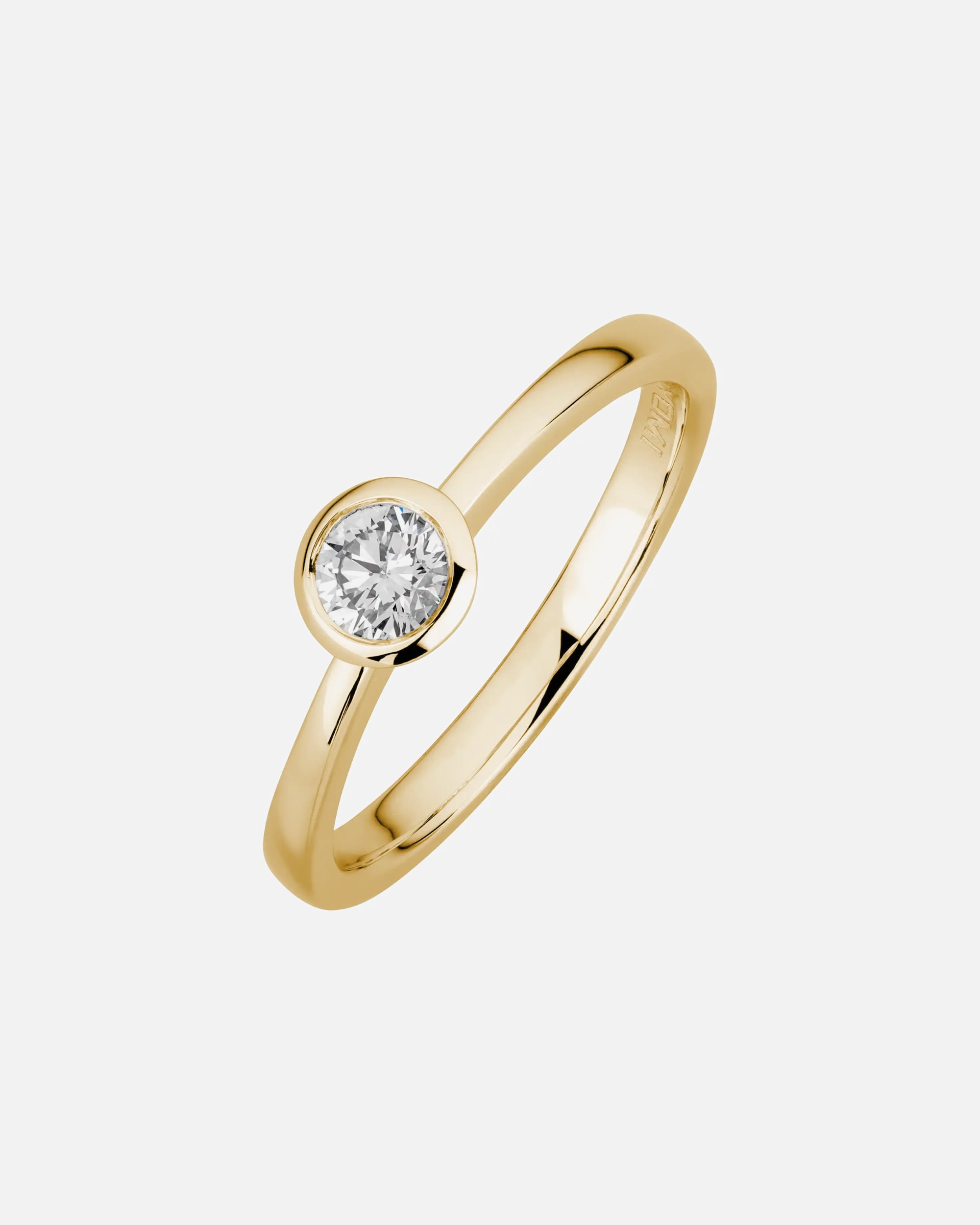 Ring für Weiblich Lyomi Default Brand Line Ring 585/- Gold Diamant Lab Grown weiß 0,25ct. 052 (16,6)