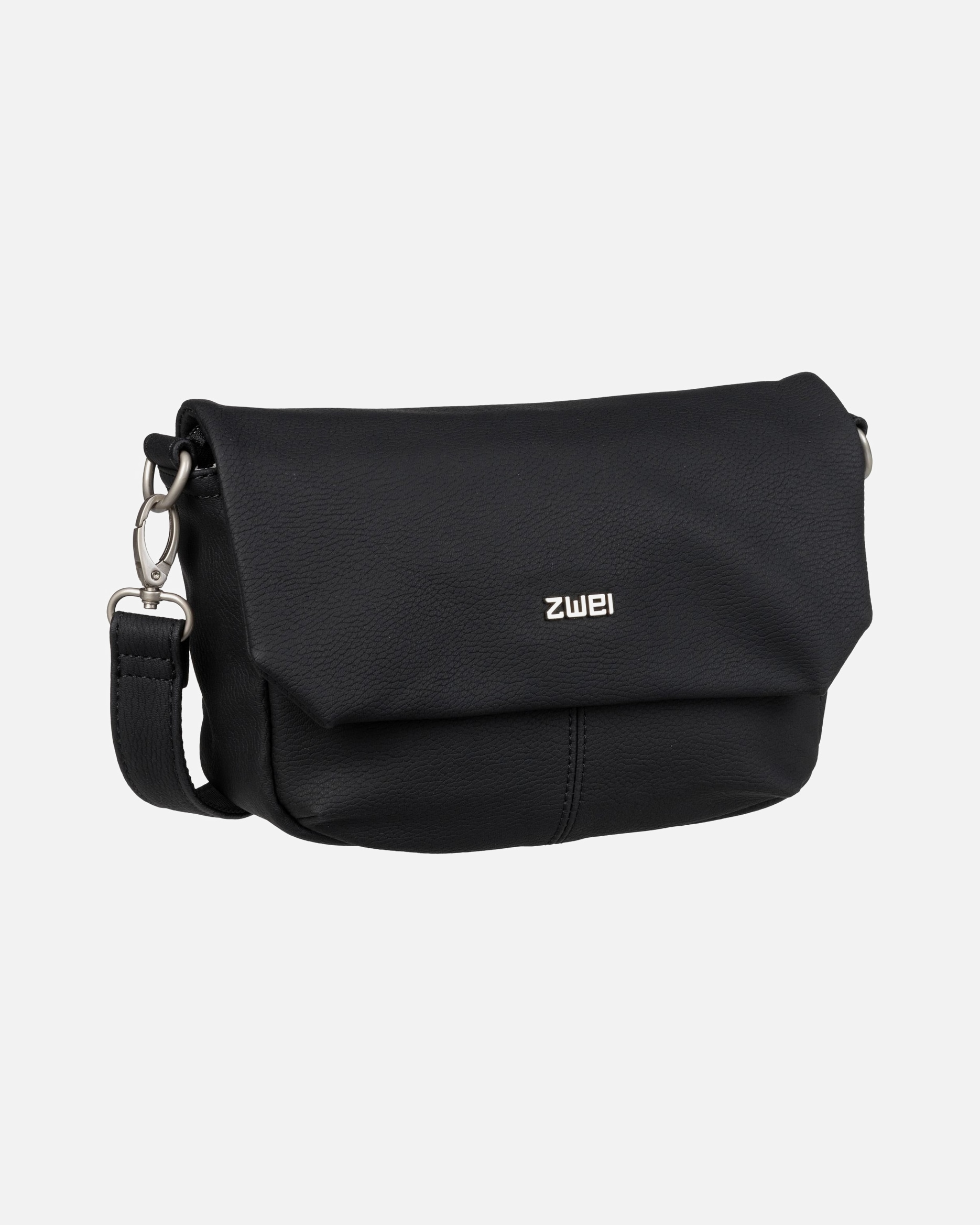 Rucksack für Weiblich ZWEI Bodybag Mademoiselle M40 Nubuk/Black