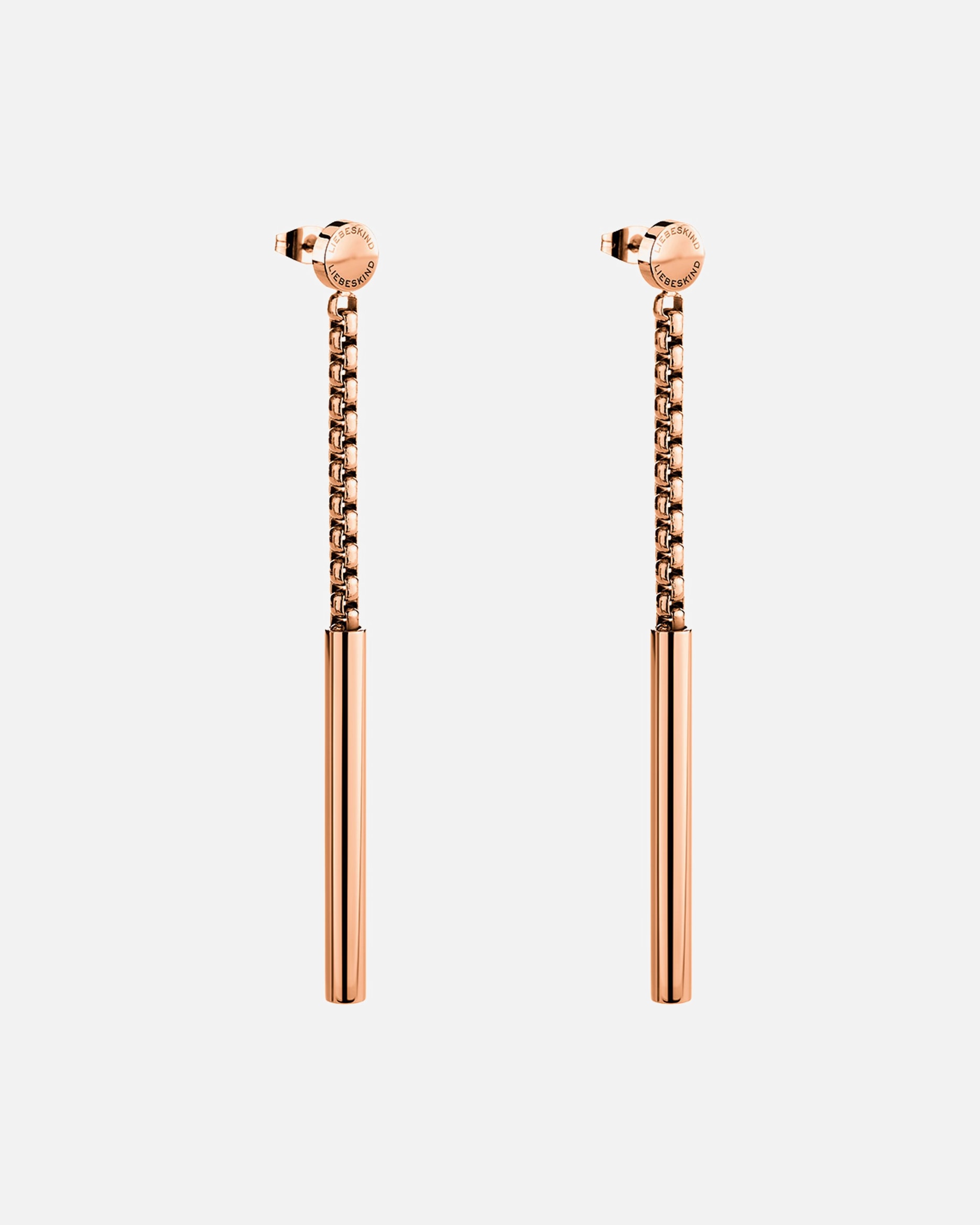 Ohrringe für Weiblich Liebeskind Ohrhänger Edelstahl roségold