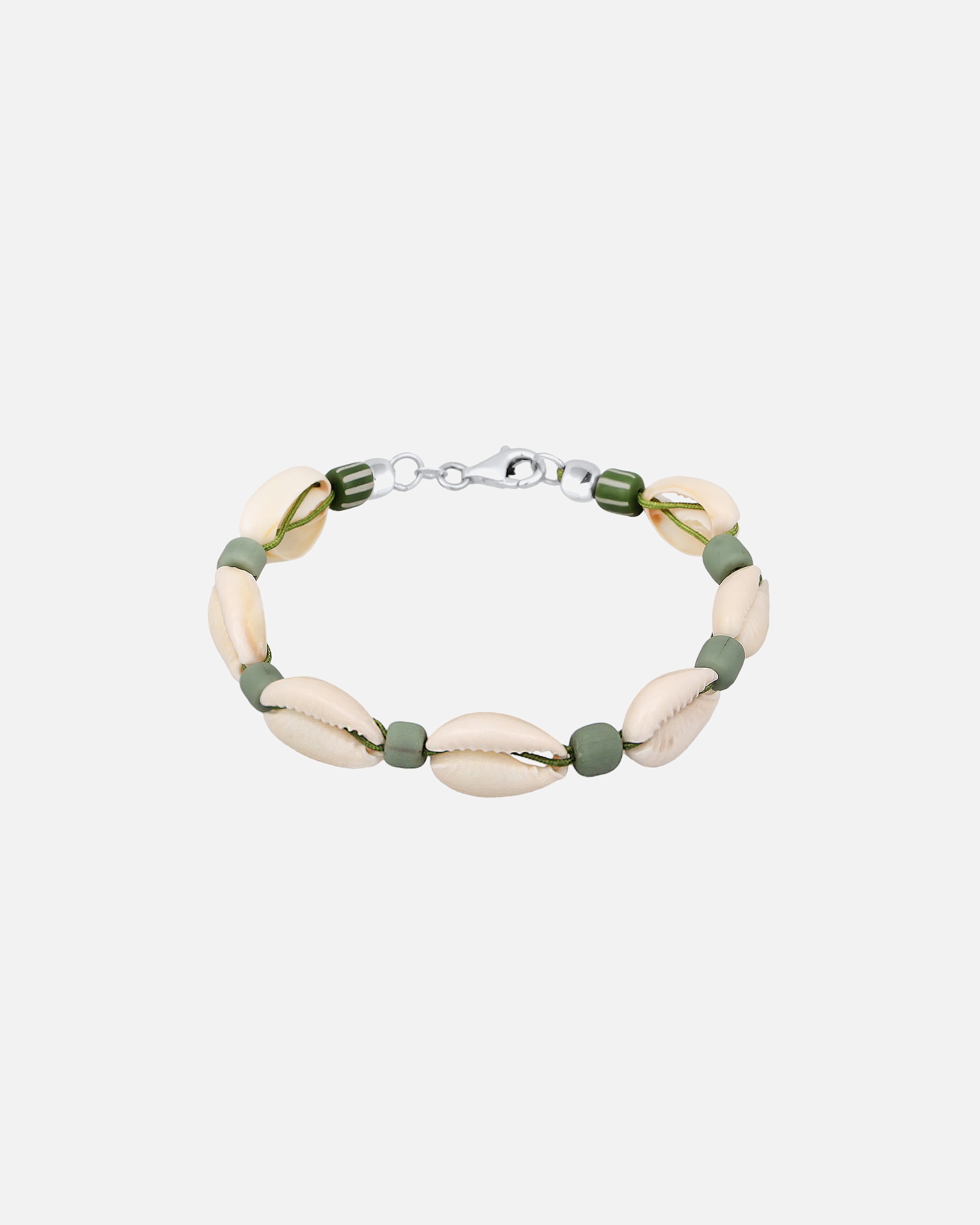Armband für Männlich KUZZOI Kauri Muschel Beach Surfer Festival 925 Silber 1 Stück