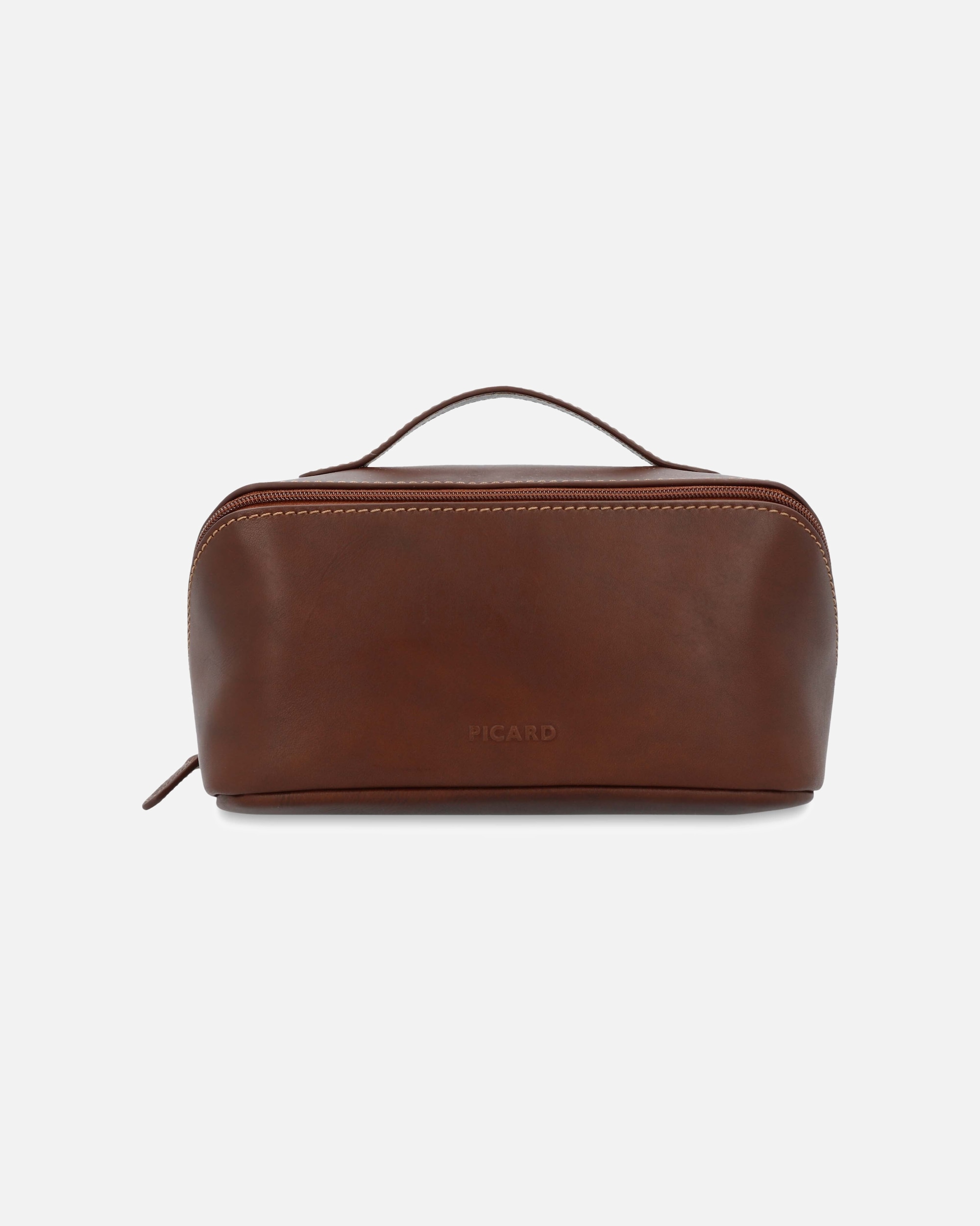 Kosmetikkoffer für Unisex Picard Kulturbeutel Toscana Kastanie