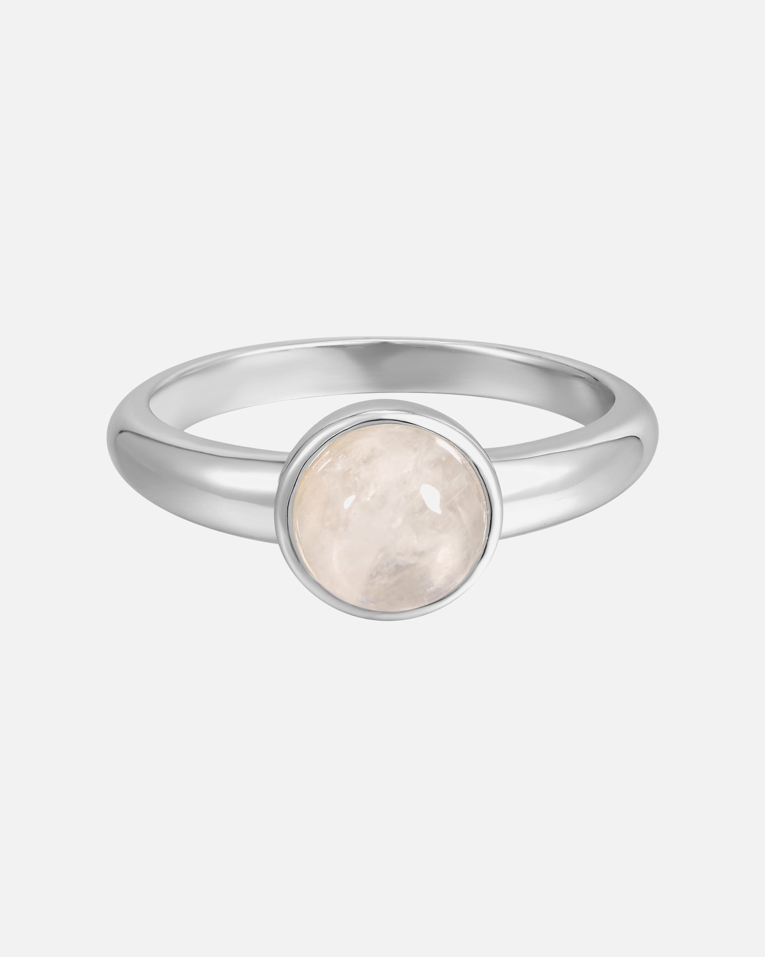 Ring für Weiblich Rafaela Donata Ring aus Sterling Silber in Silber mit Mondstein 56