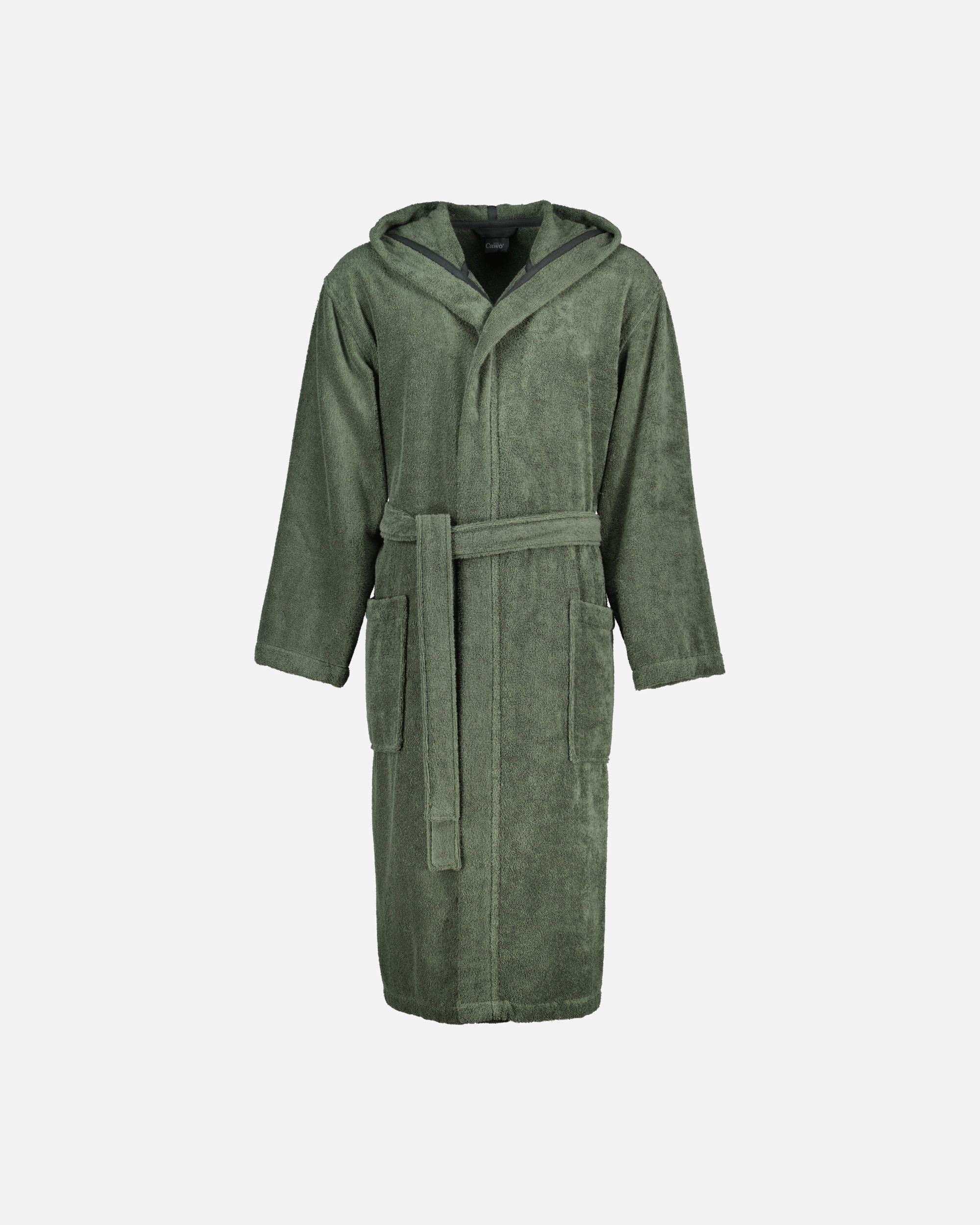 Bademantel für Unisex Cawö Cawö Bademäntel Herren Kapuze Uni 829 field - 47 1 Stück