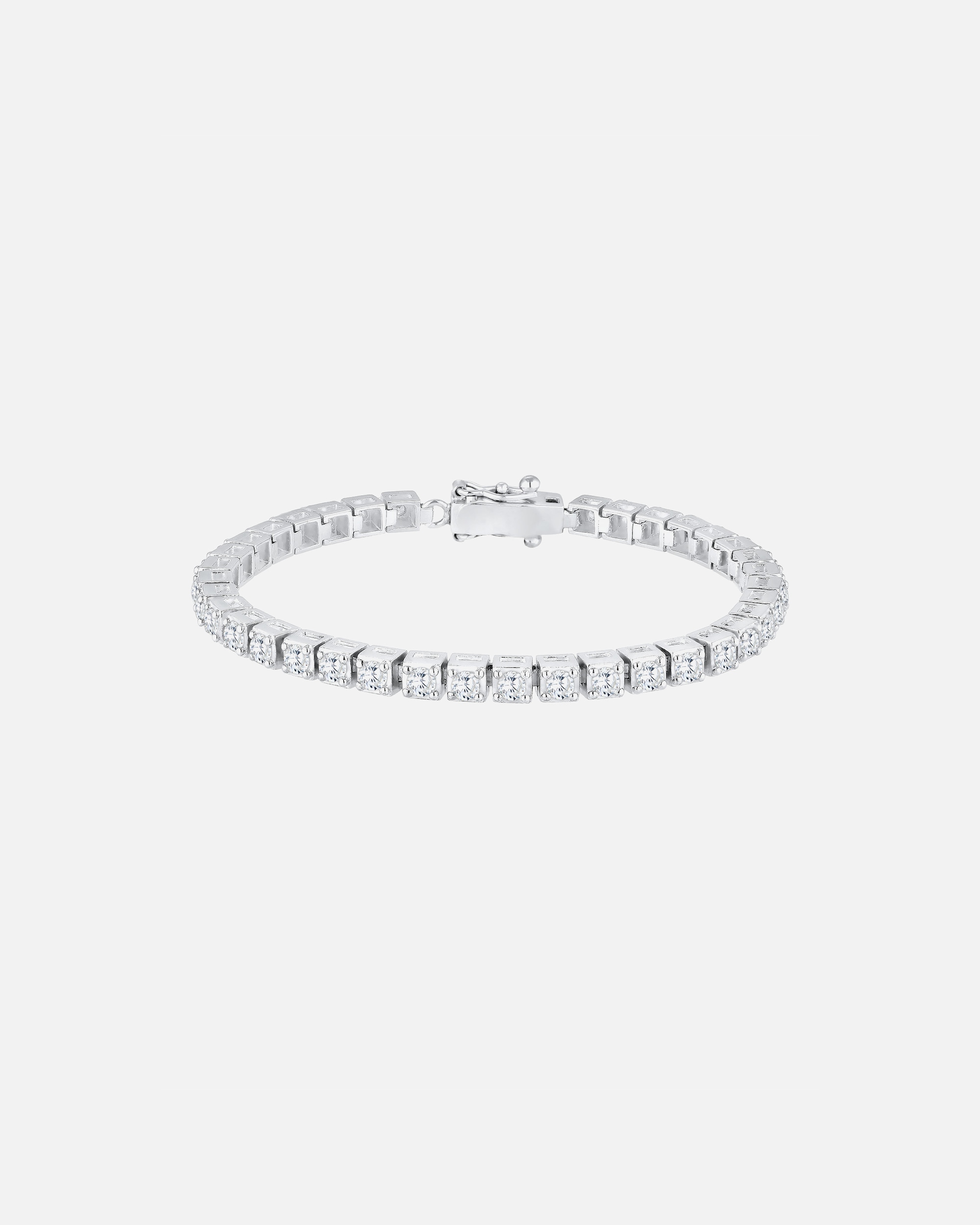Armband für Weiblich Elli PREMIUM Tennisarmband Trend Zirkonia Kristalle 925 Silber 1 Stück
