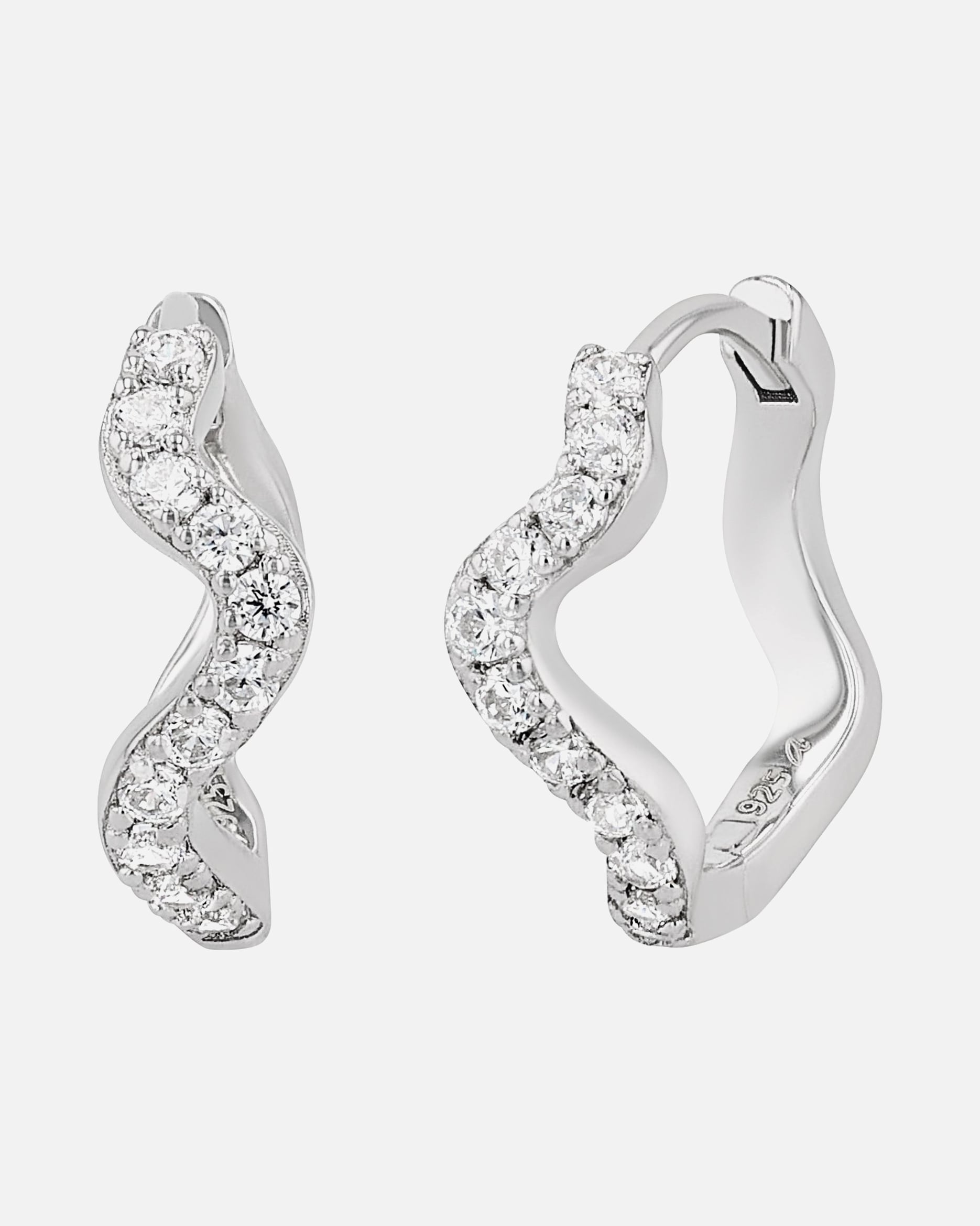 Ohrringe für Weiblich NOELANI Creolen 925er Silber 1 Stück