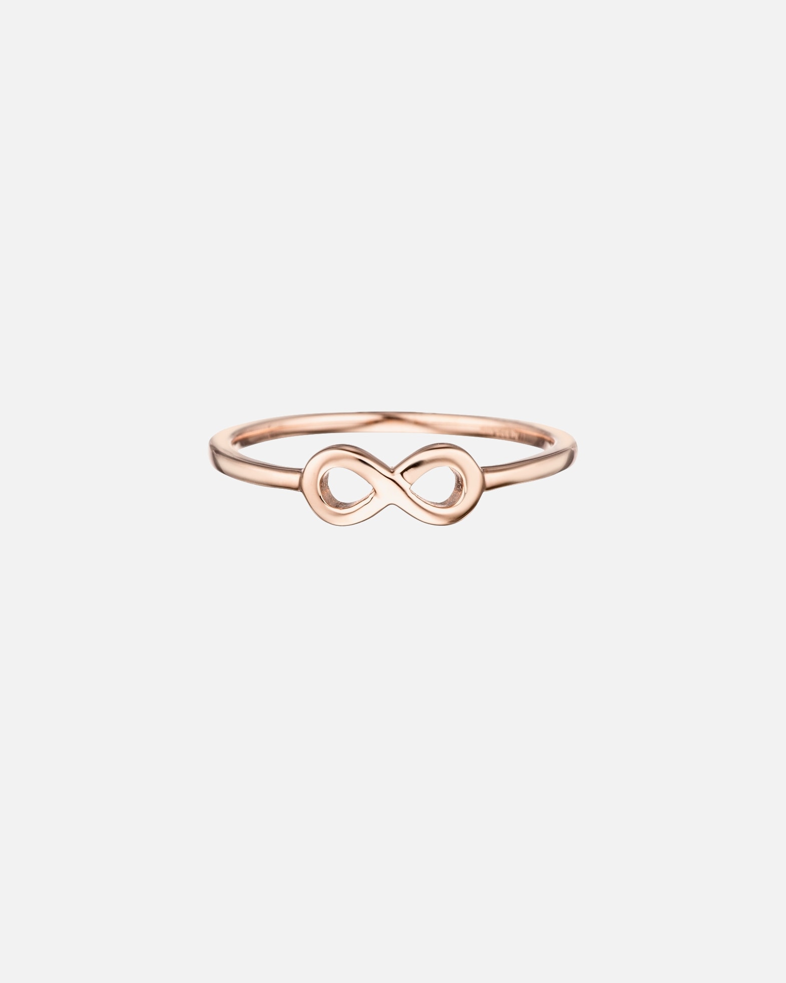 Ring für Weiblich Glanzstücke München Ring Infinity Sterling Silber in Roségold 48