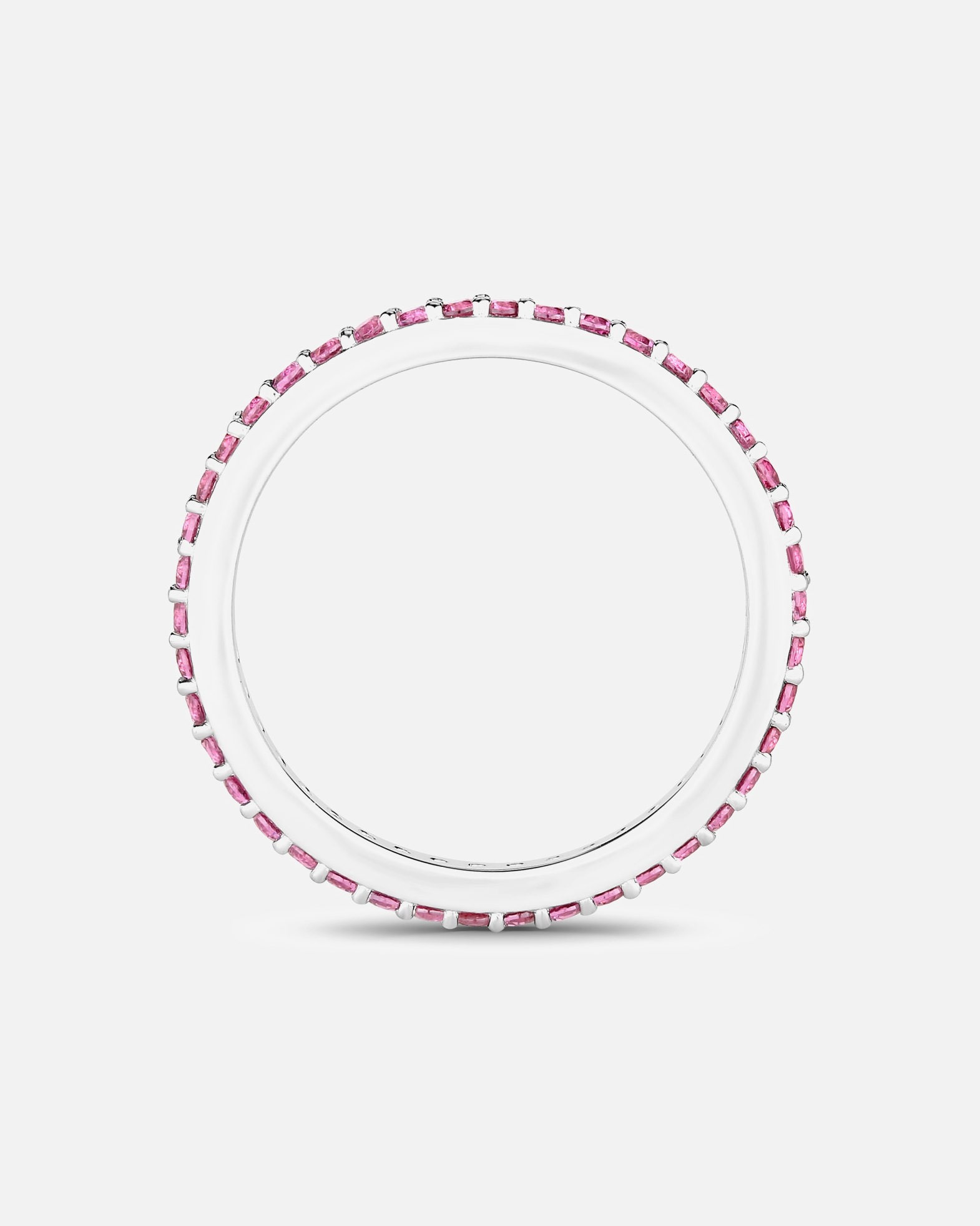 Ring für Weiblich Rafaela Donata Ring aus Sterling Silber in Silber mit Rhodolit 58