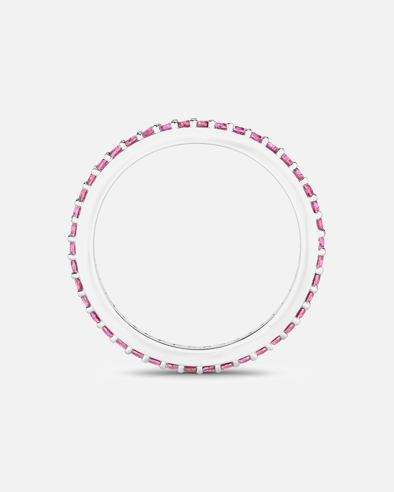 Ring für Weiblich Rafaela Donata Ring aus Sterling Silber in Silber mit Rhodolit 60