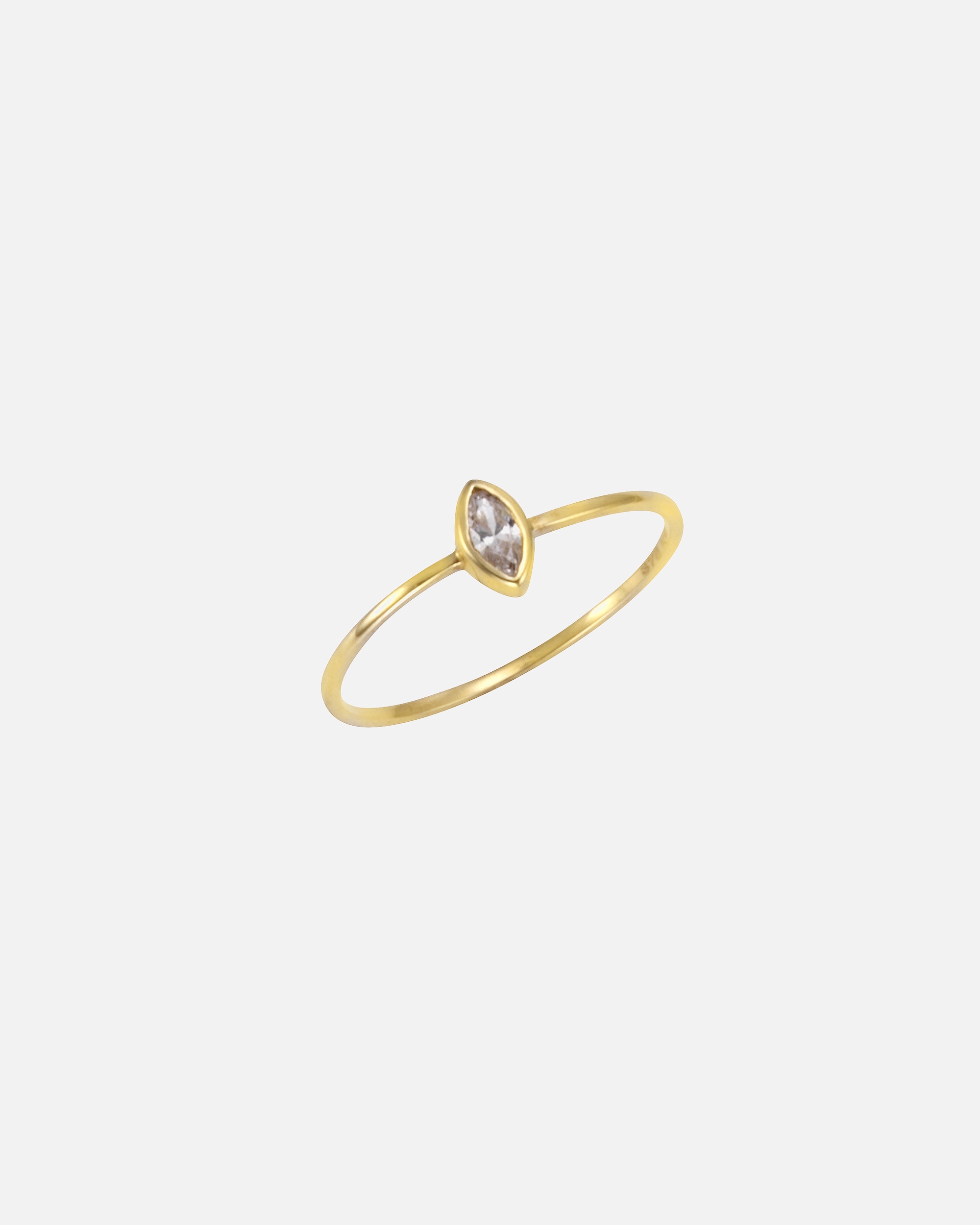 Ring für Weiblich Celesta Ring 375/- Gold Zirkonia weiß 056 (17,8)