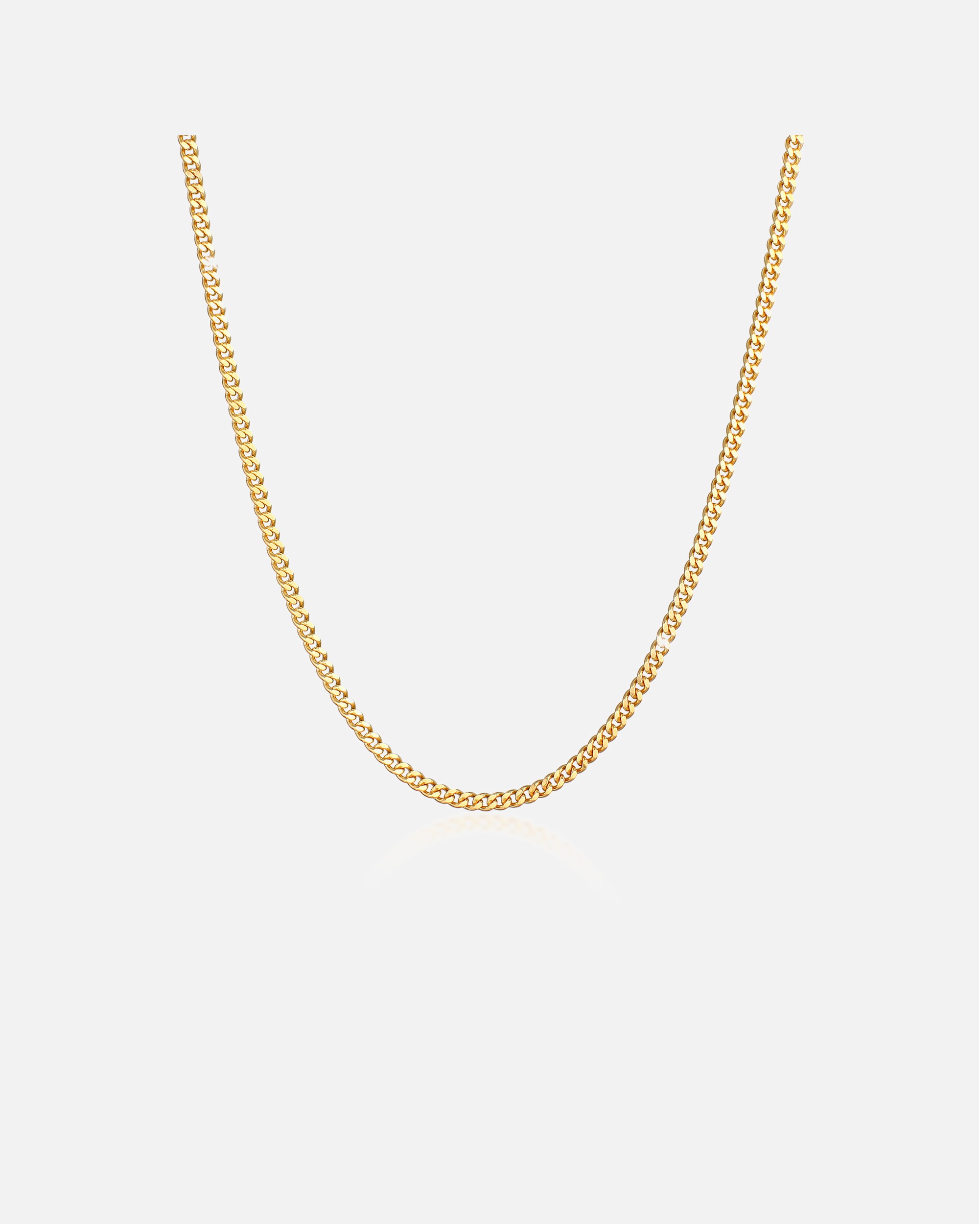 Halskette für Männlich KUZZOI Basic Männer Panzerkette Massiv Robust 925 Silber 1 Stück