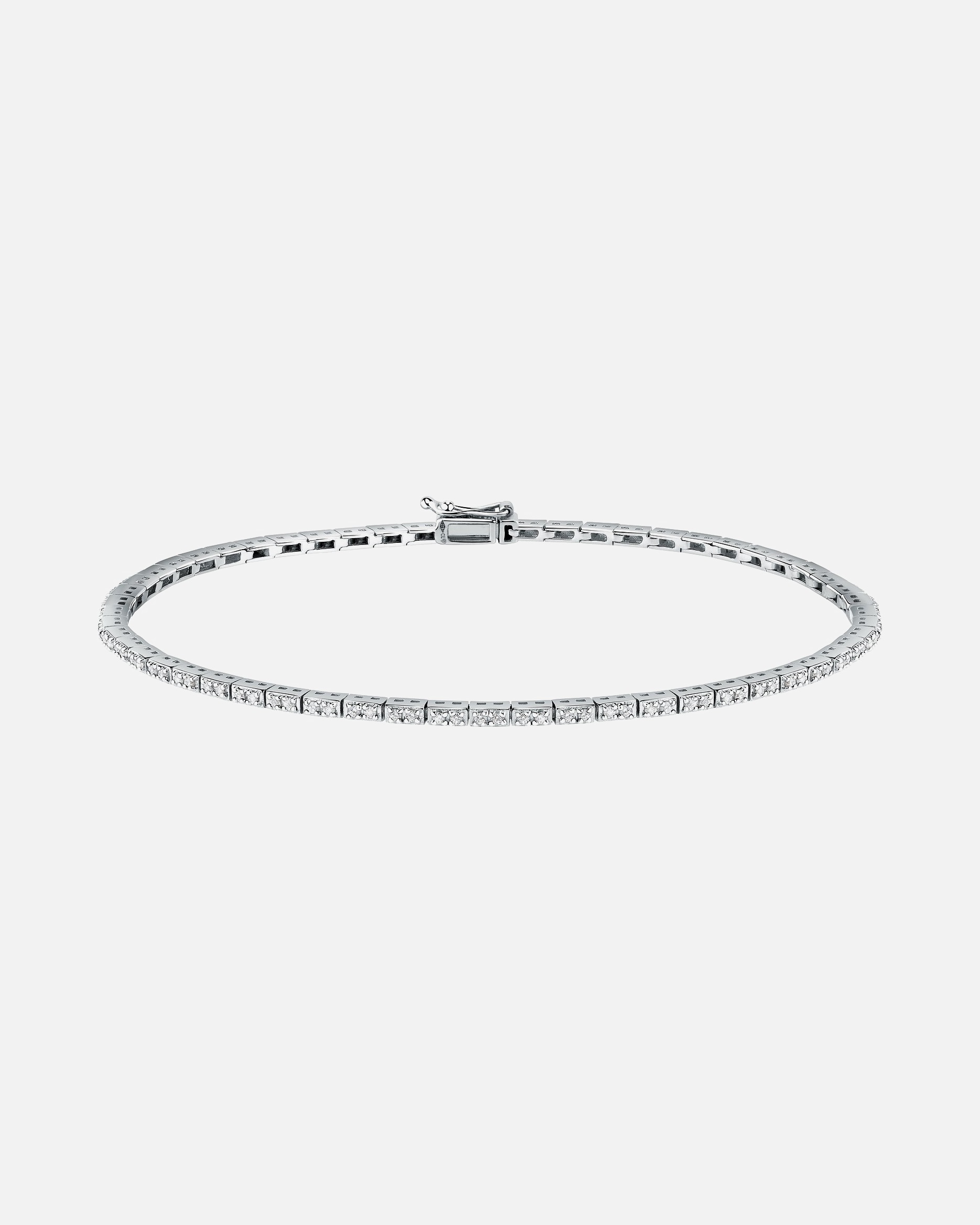 Armband für Weiblich Live Diamond Armband 375er Weißgold, recycelt 1 Stück
