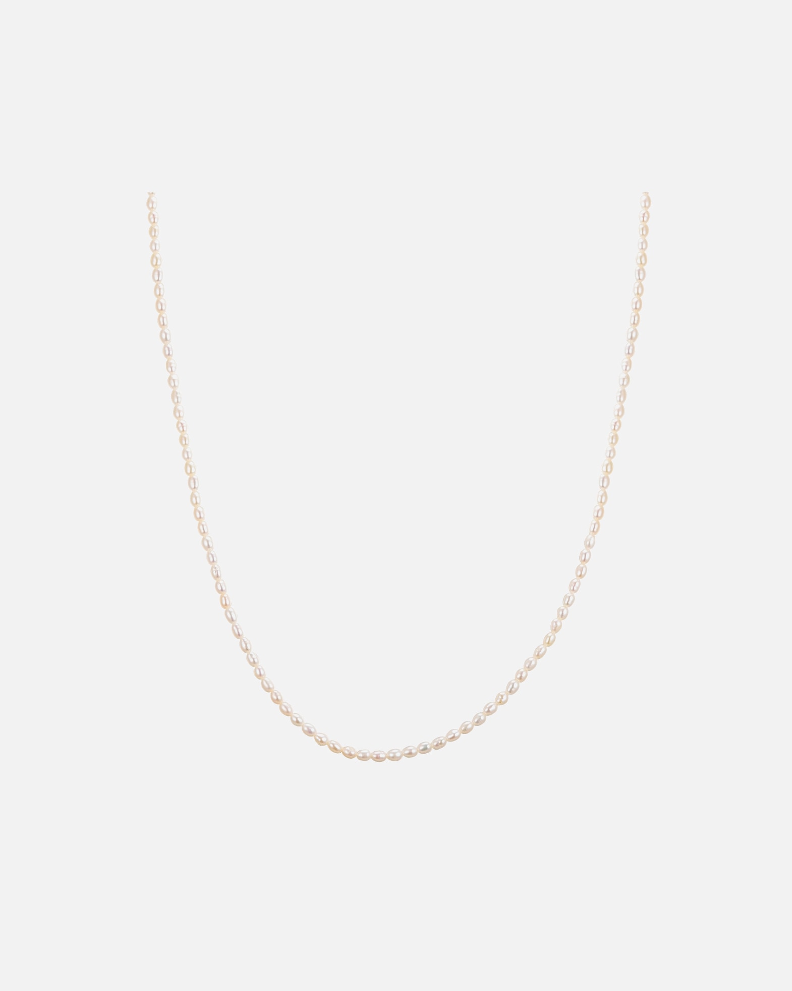 Halskette für Weiblich Glanzstücke München Perlen-Kette aus Sterling Silber in gelbgold mit Süßwasser-Zuchtperle 1 Stück